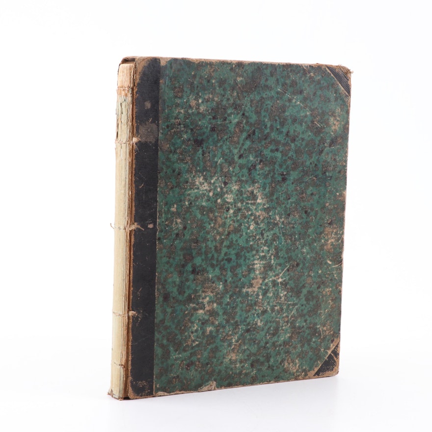1870 "Punch's Almanack" Volume 58