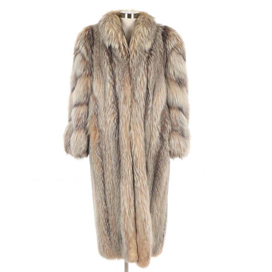 Women's Fox Fur Coat, Vintage