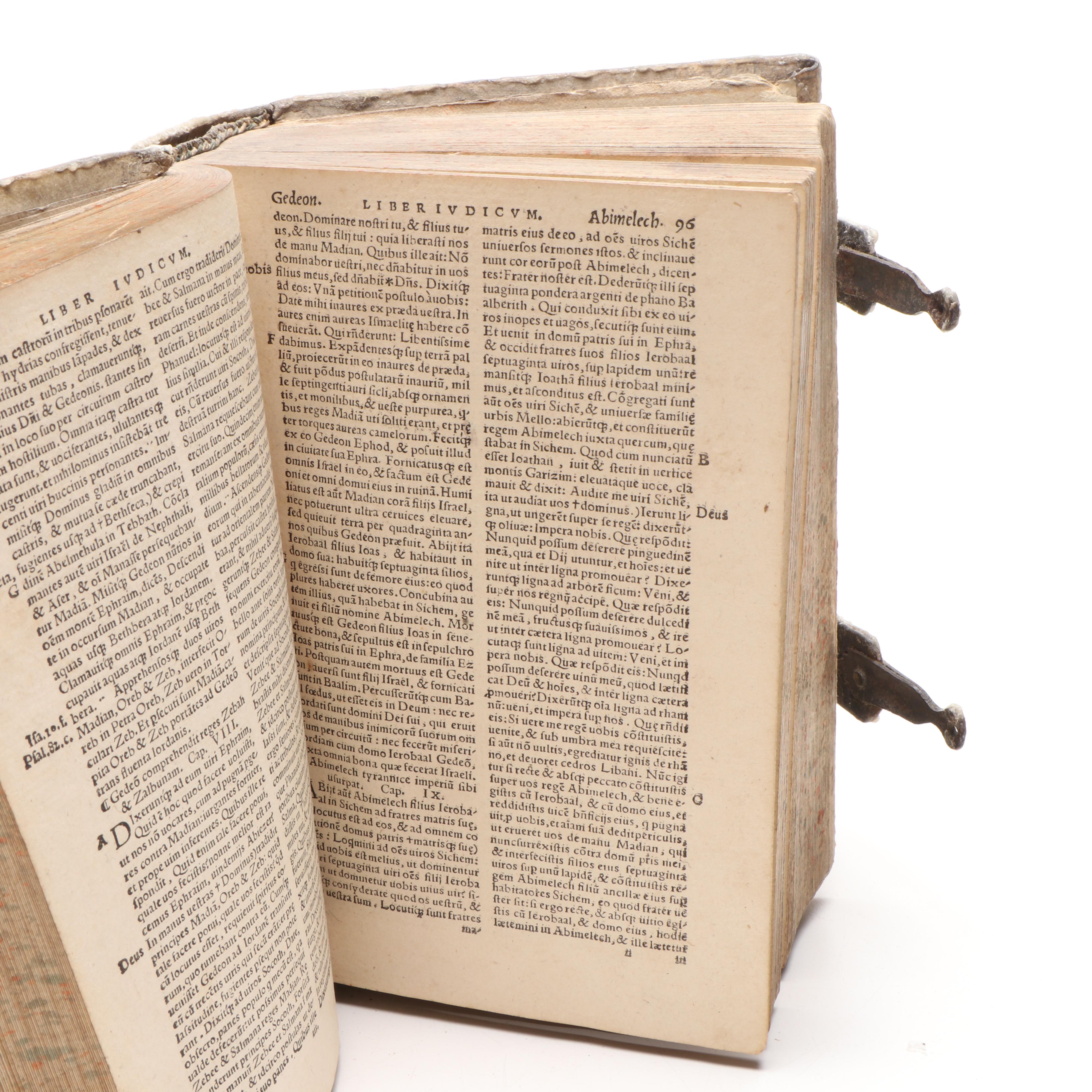 1544 Holy Bible, Published by Nicolaus Brylinger of Basel