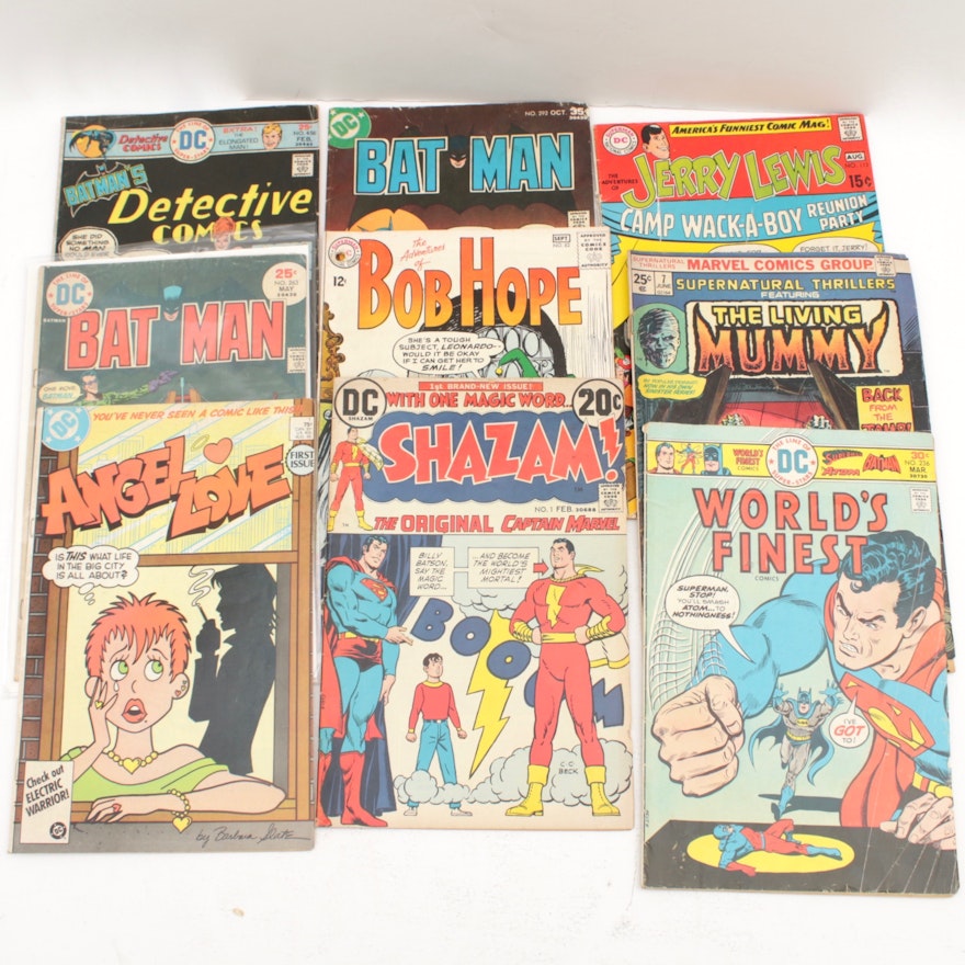 Bronze Age DC Comics With "Shazam" Issue #1