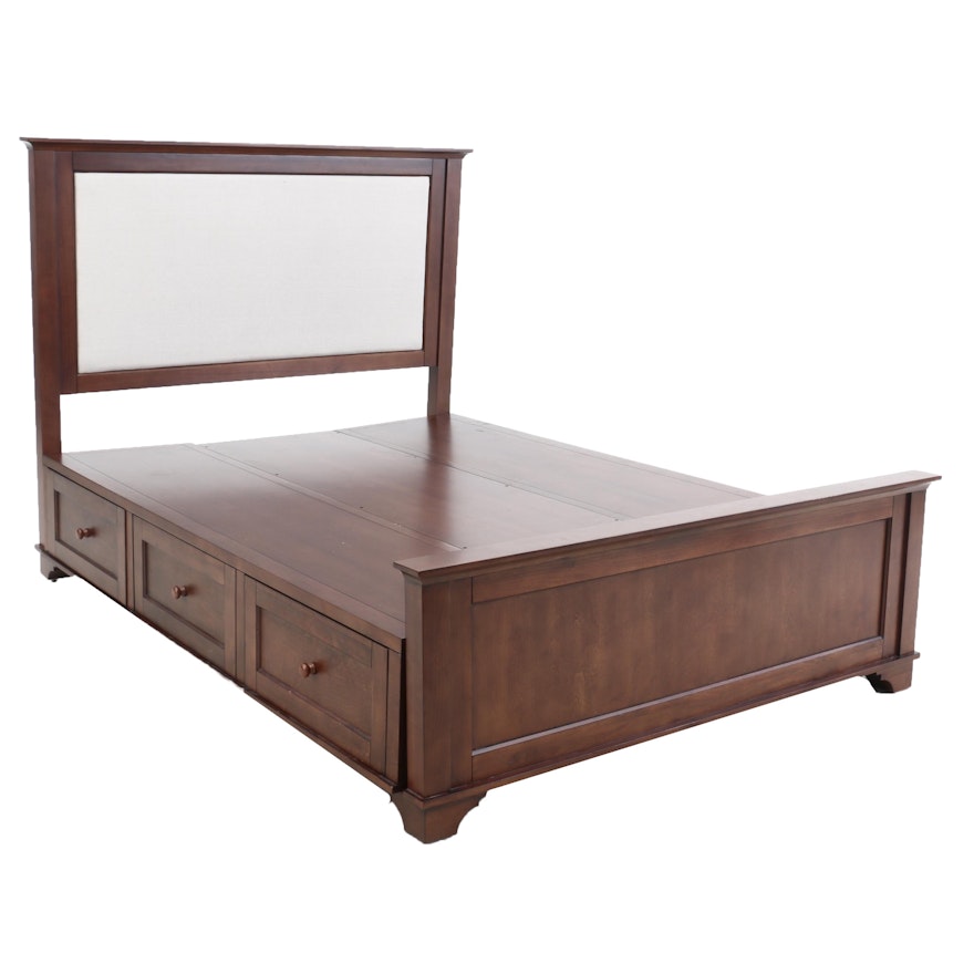 Pottery Barn "Cynthia" Queen Storage Bed