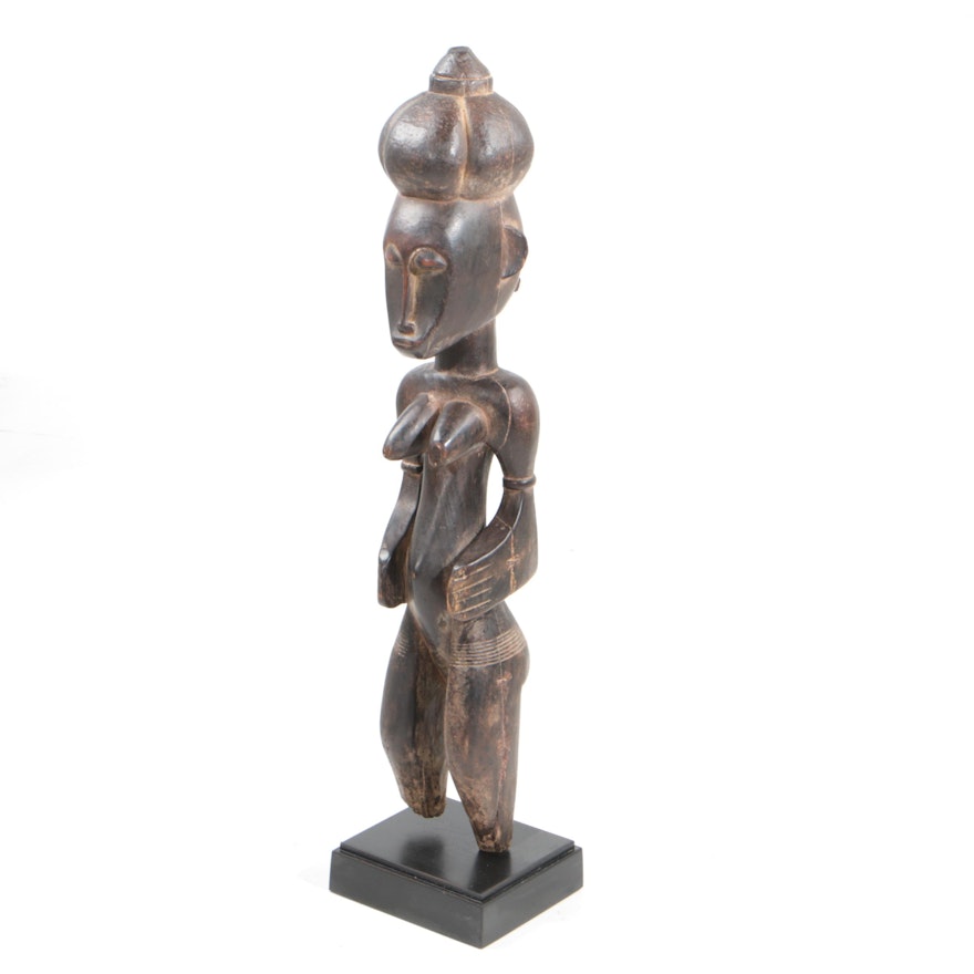 Wooden Senufo Style Figure