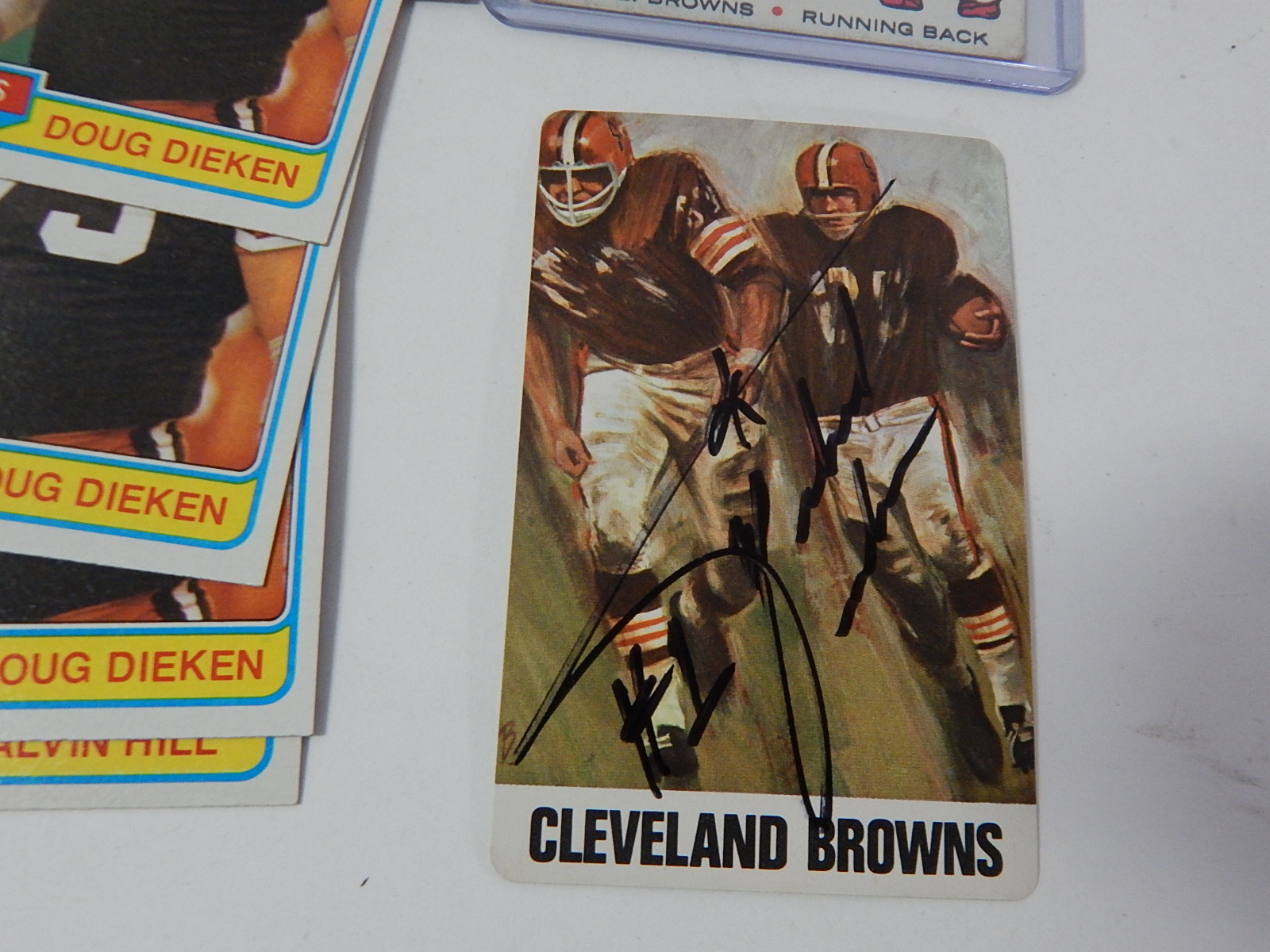 Cleveland Browns Football Collectibles and Cards