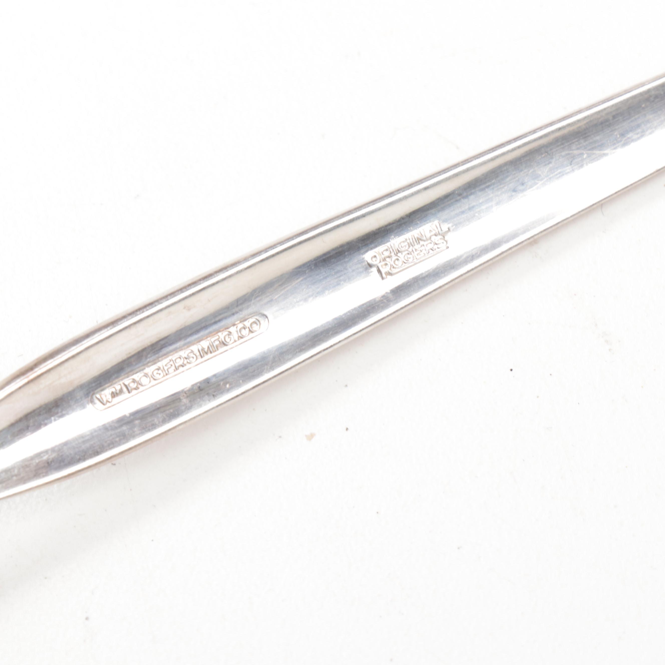 Holmes & Edwards "Lovely Lady" Inlaid Silver Plate Flatware