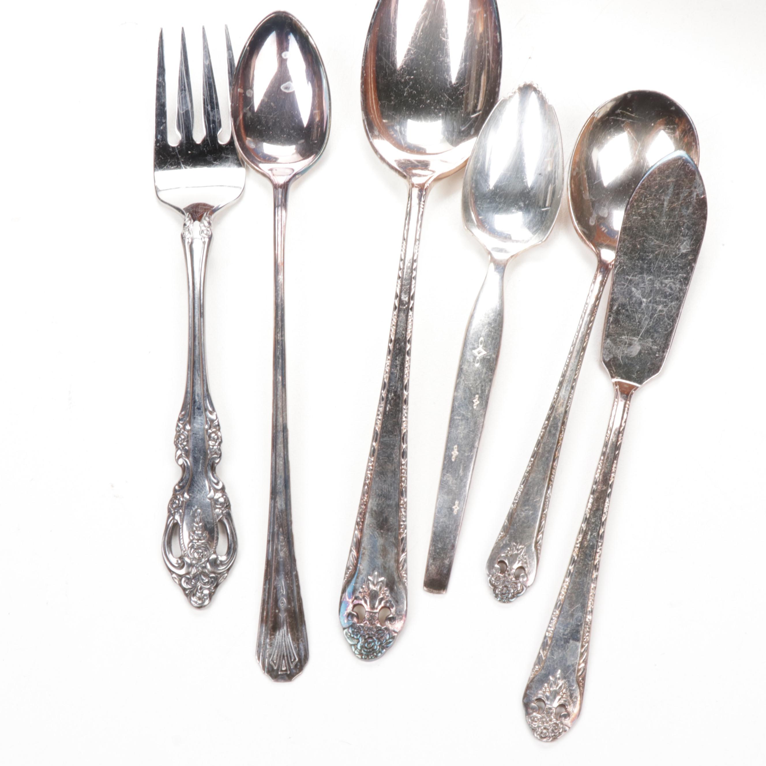 Holmes & Edwards "Lovely Lady" Inlaid Silver Plate Flatware