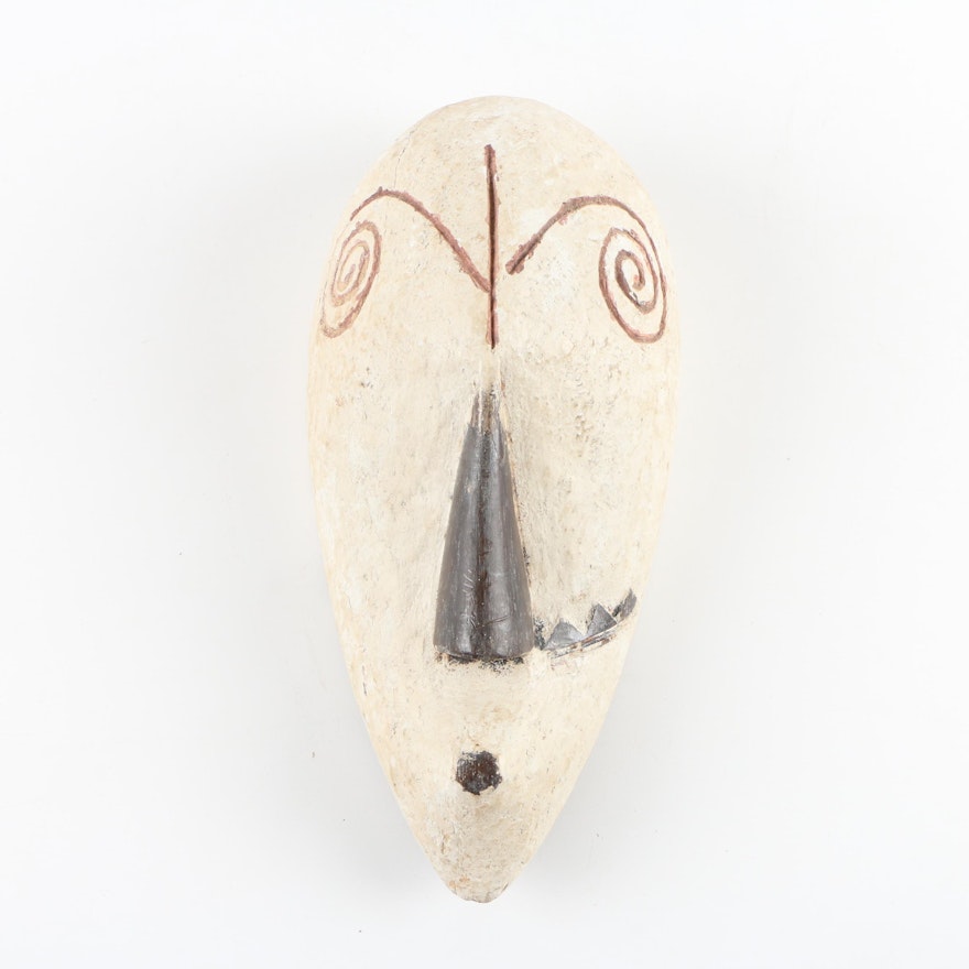 Decorative Wooden Fang Style Mask