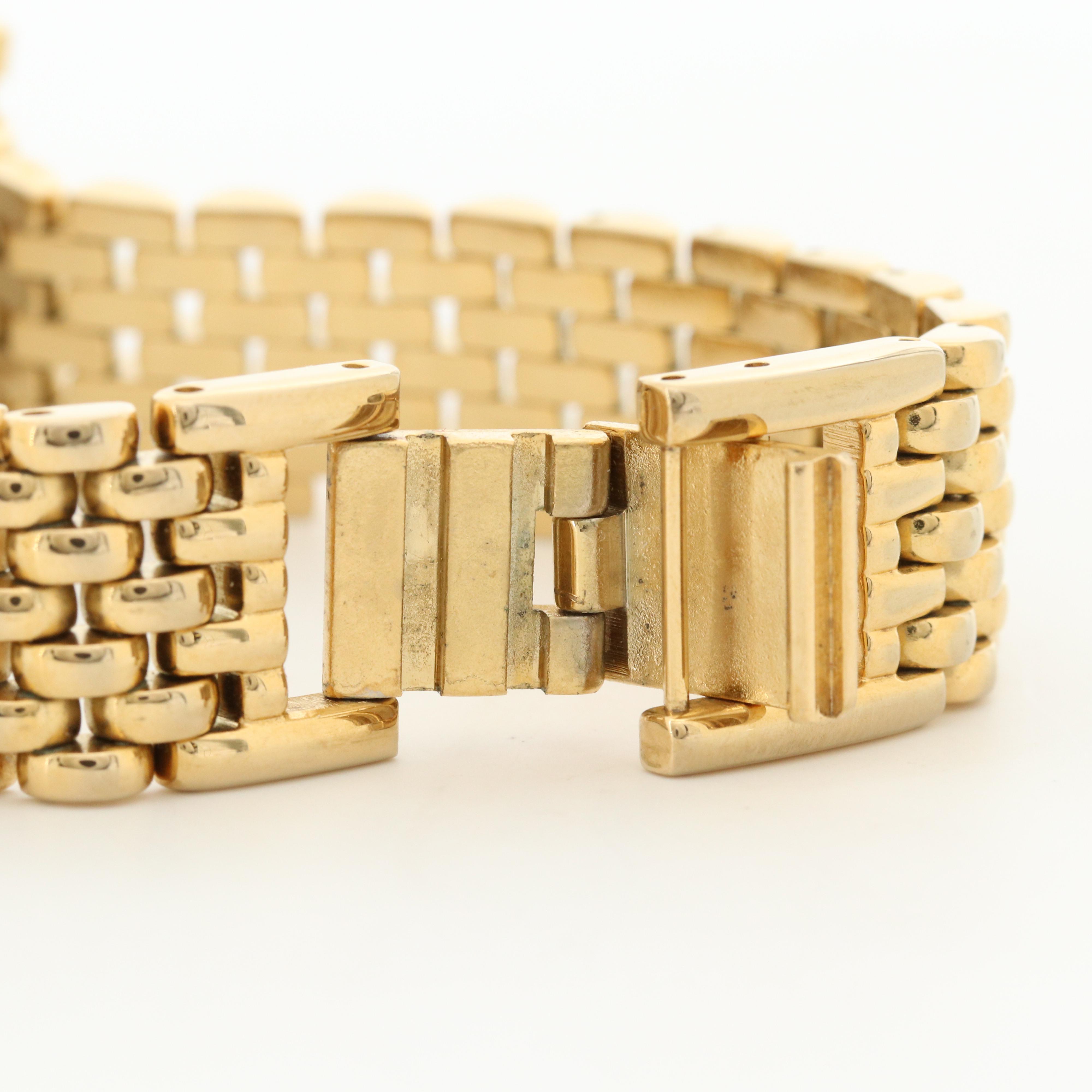 Croton Gold Ingot Dial Quartz Watch