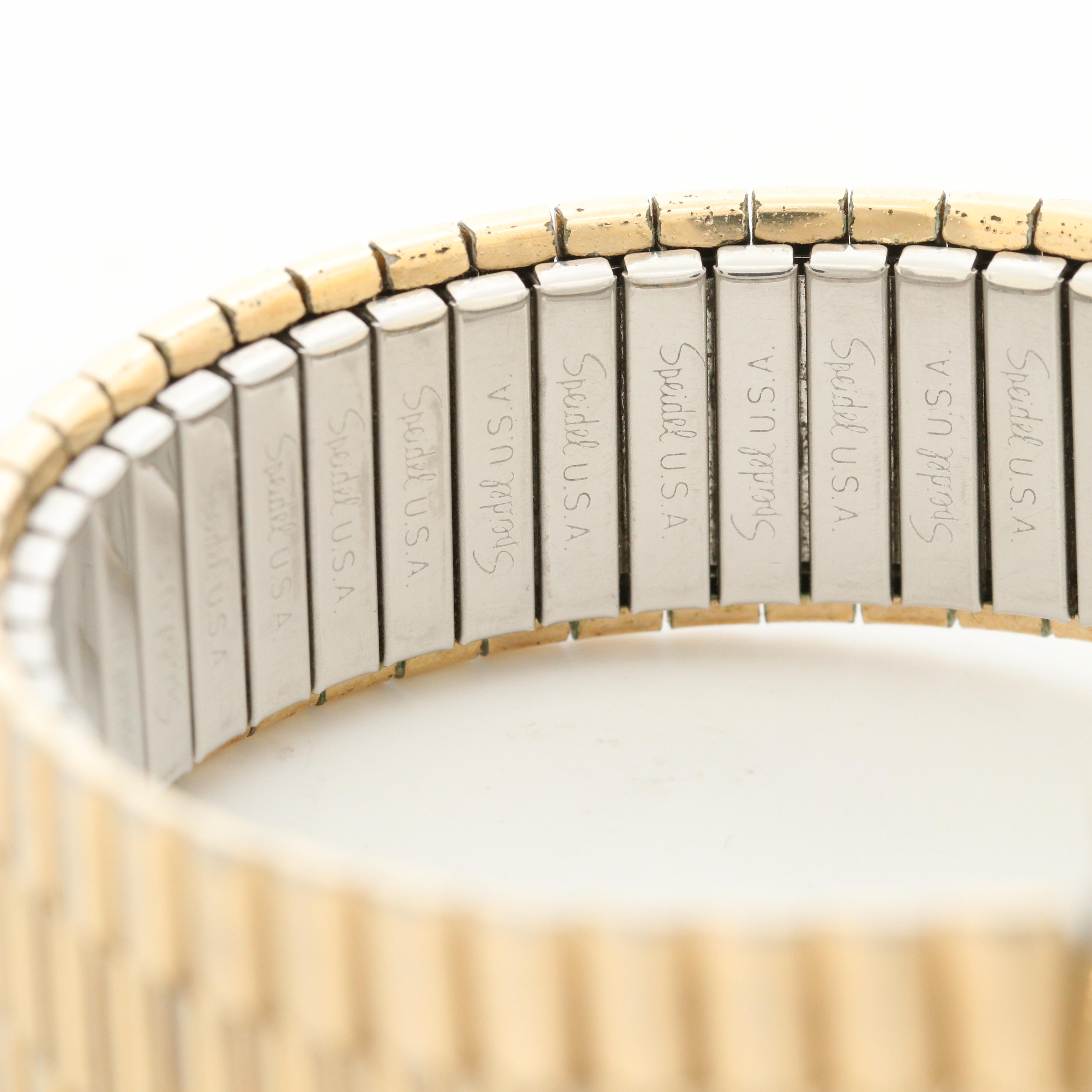 Vintage Omega Seamaster Gold Tone Tuning Fork Electric Watch, Circa 1970