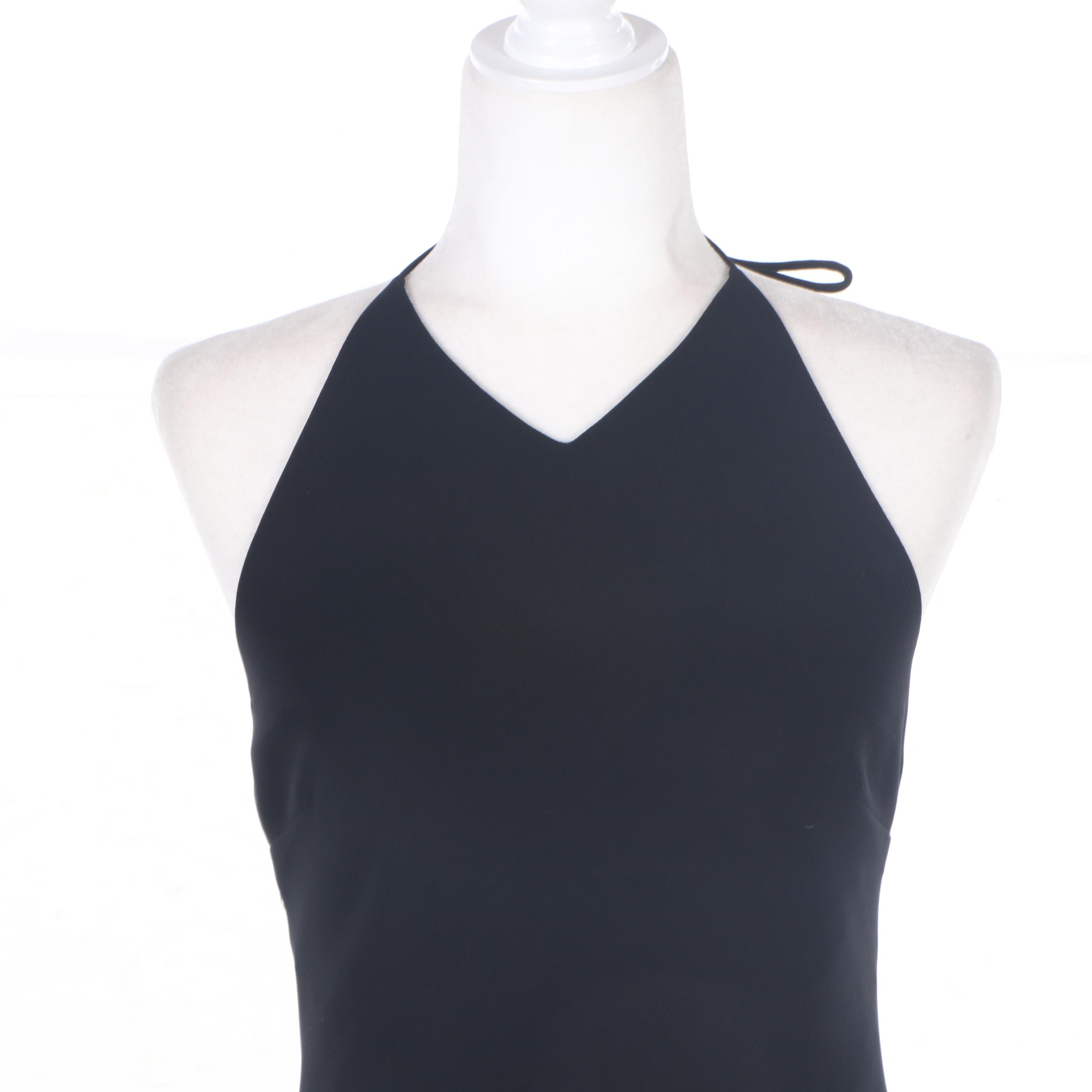 Lauren Ralph Lauren Evening Dress and Barry Bricken Lamb Leather Pants and Belt