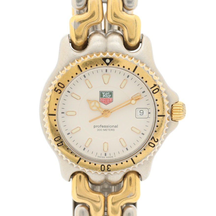 TAG Heuer S/EL Two Tone Quartz Wristwatch