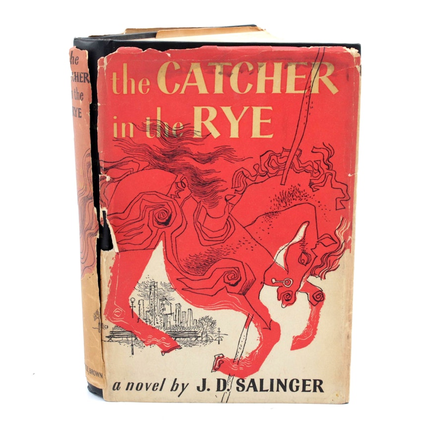 1951 "Catcher in the Rye" First Edition, Seventh Printing by J.D. Salinger