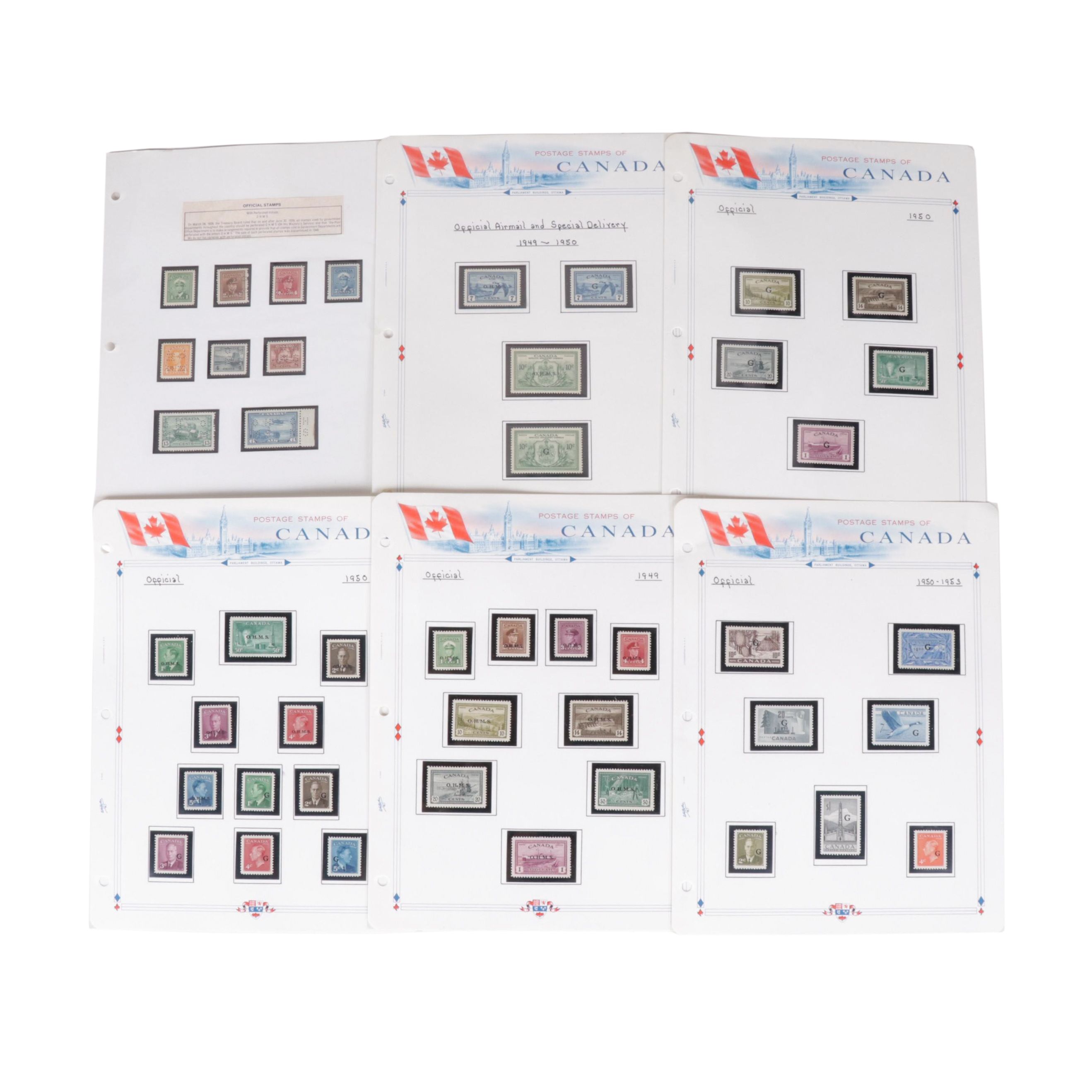 Canadian Stamp Collection