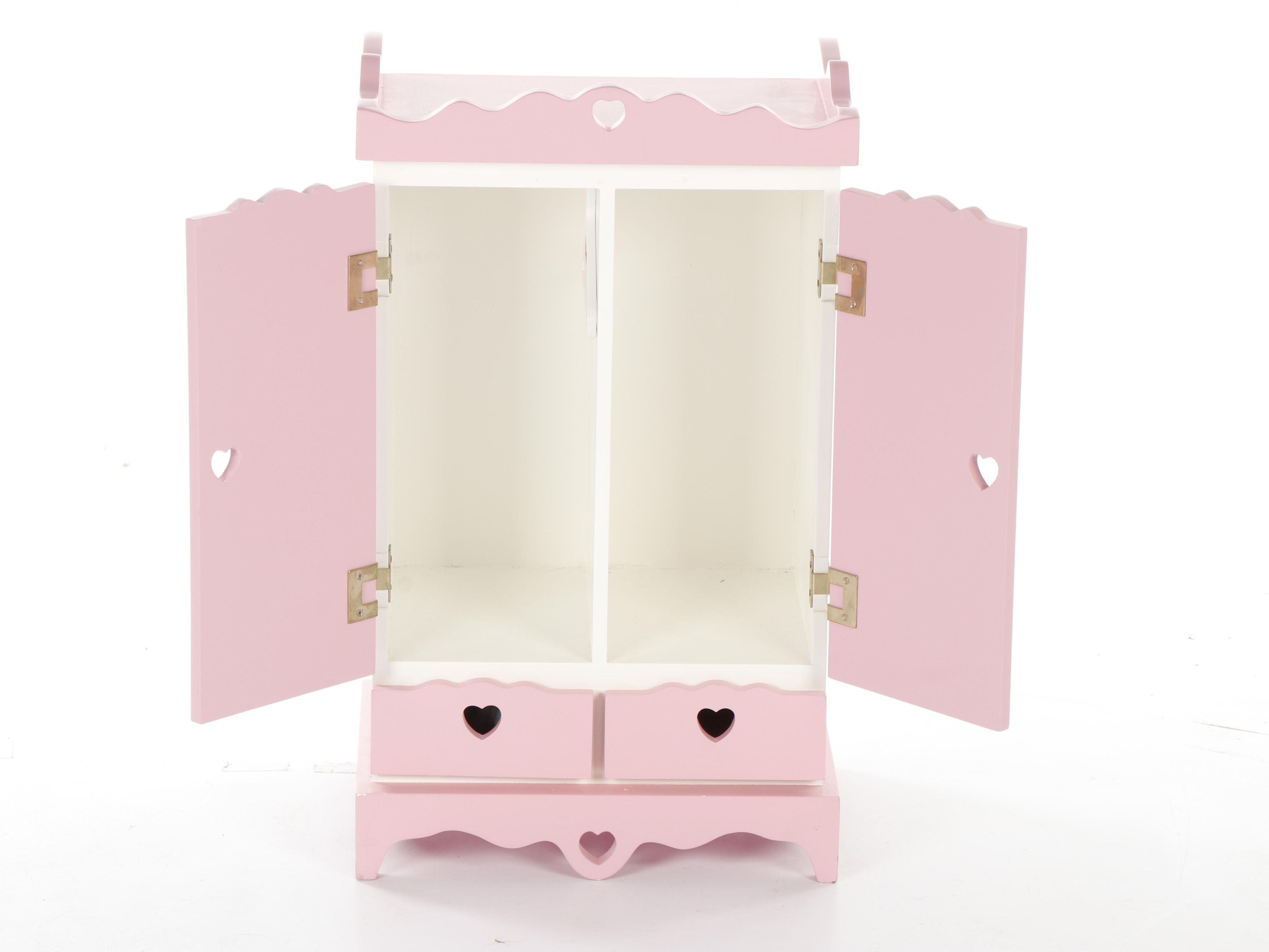 American Girl Doll Wardrobe, 3-in-1 Bedroom Wardrobe and Accessories