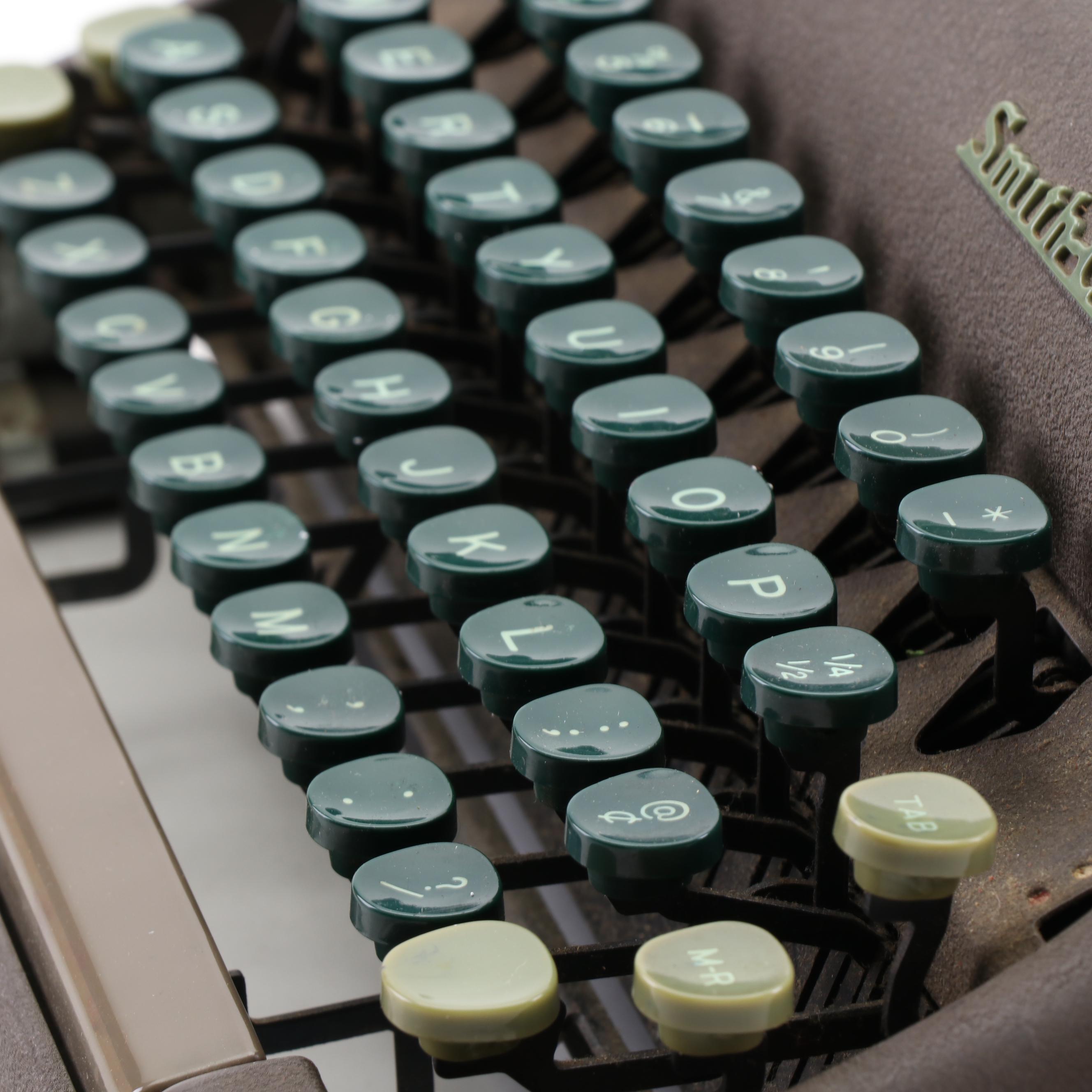 Smith-Corona "Sterling" Portable Typewriter, 1950s