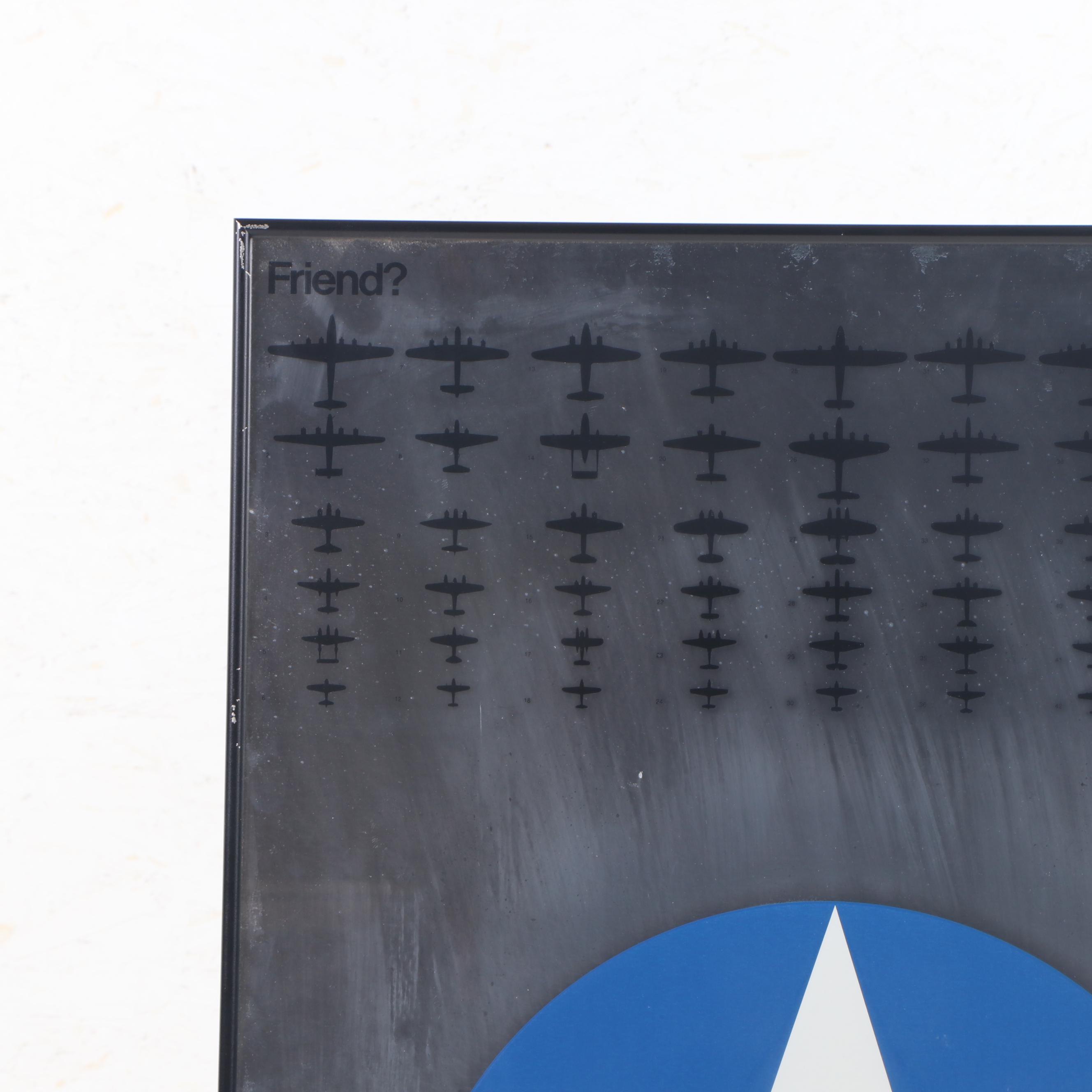 James Miho Screen Print Poster "Friend or Foe"