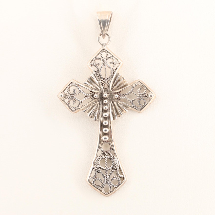 Sterling Silver Cross Pendant