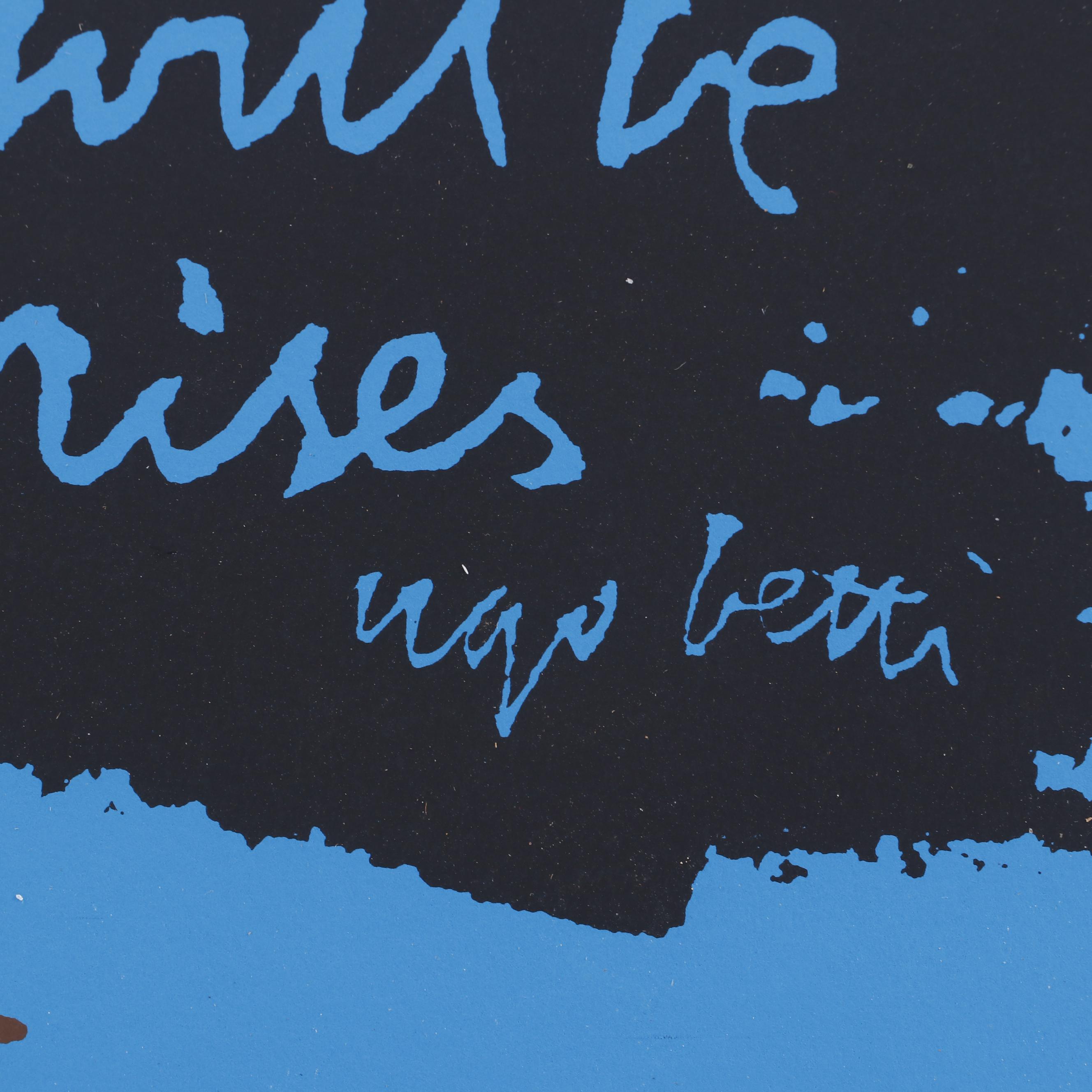 Sister Mary Corita Kent 1965 Serigraph "To Believe in God"