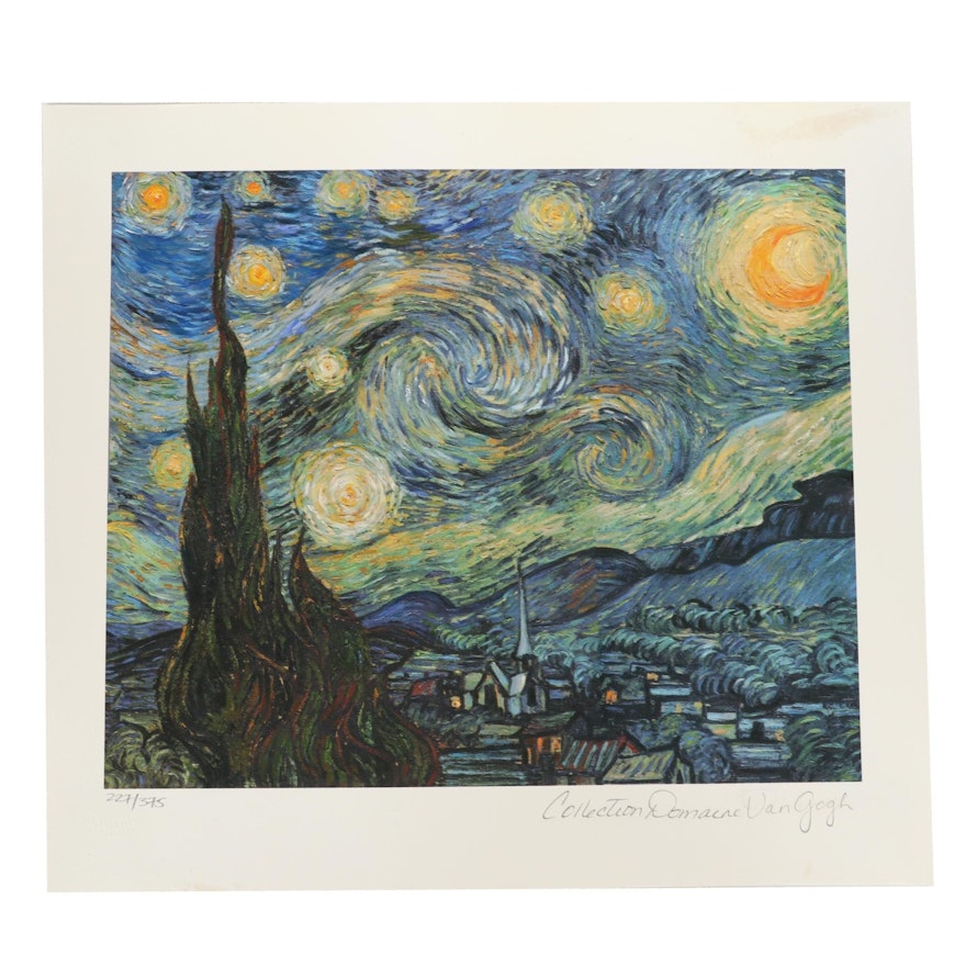 Giclée Print After Vincent van Gogh "Starry Night"