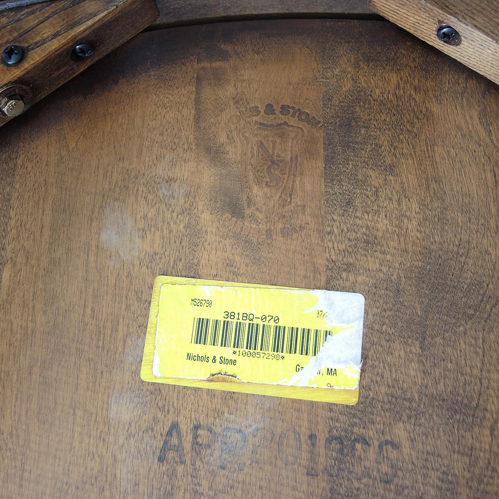 Nichols & Stone "Country Manor" Birch Dining Table and Chairs