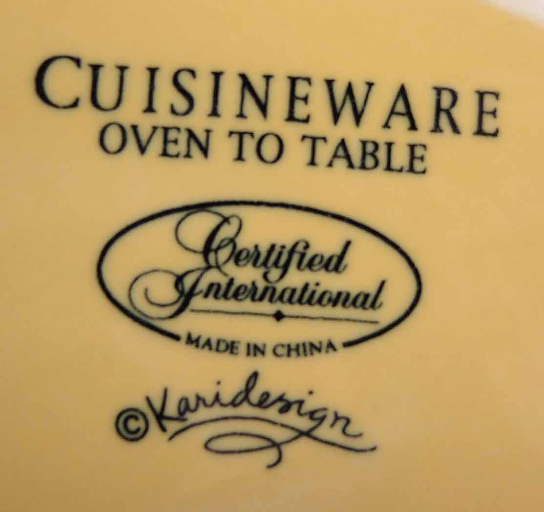 Pierre Deux "French Country" Tureen Dinnerware wtih Table Linens