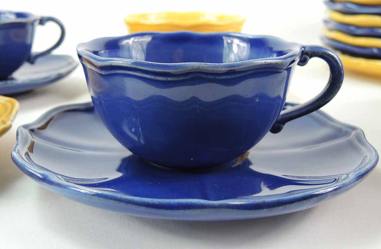 Pierre Deux "French Country" Tureen Dinnerware wtih Table Linens