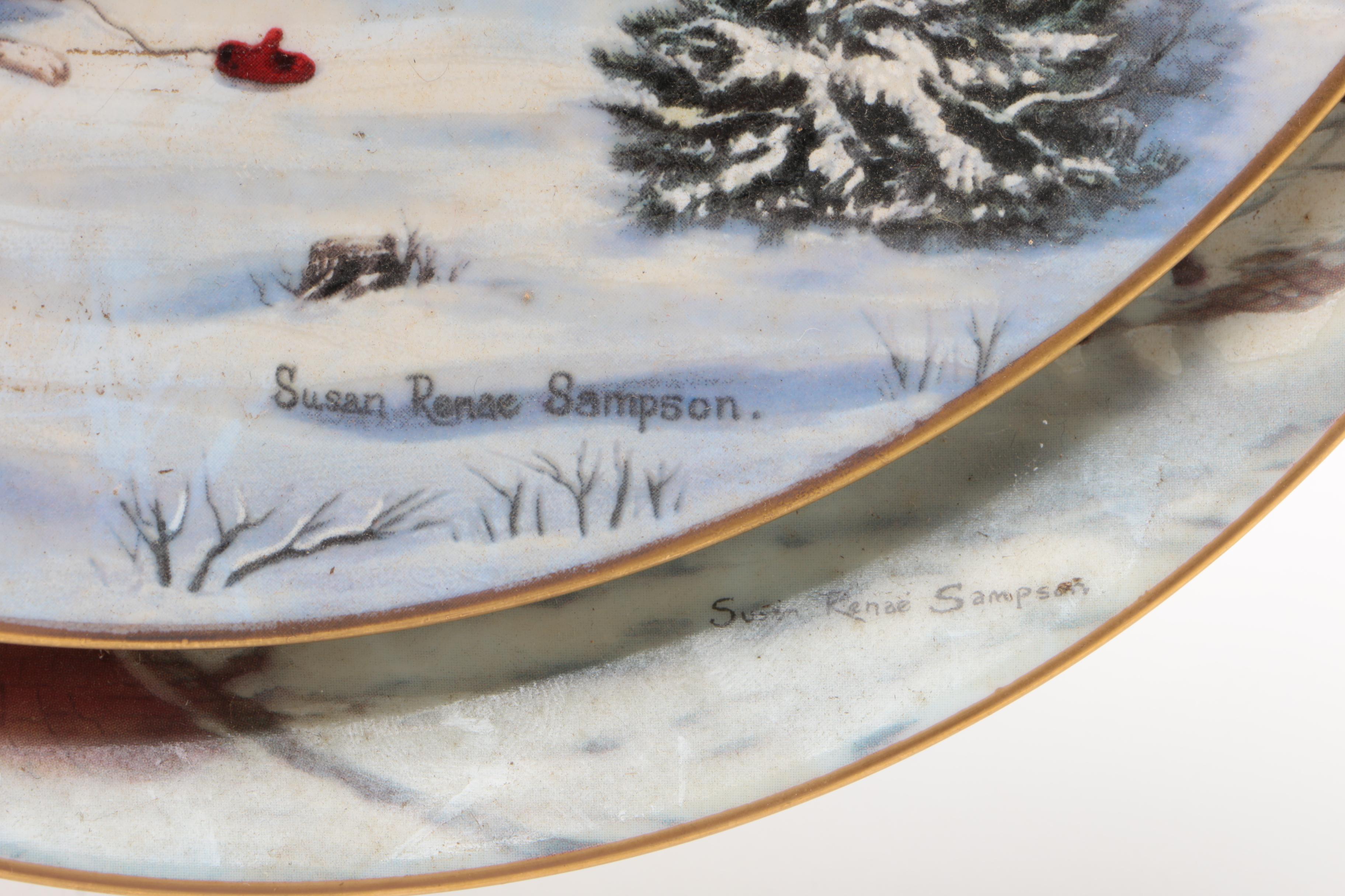 Anheuser-Busch Budweiser Porcelain Collector Plates, 1989–1994