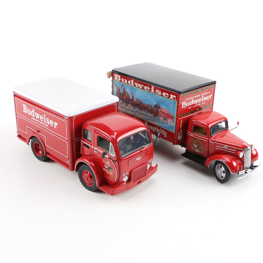 Danbury Mint Diecast Budweiser Delivery Trucks, 1997