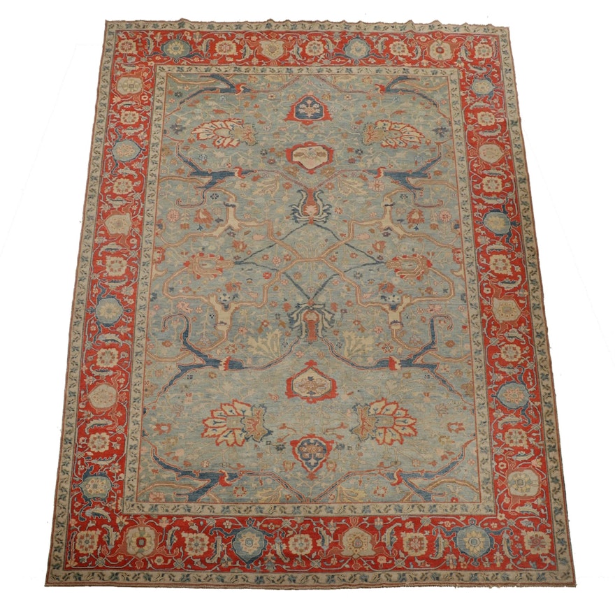 Hand-Knotted Turkish-Kurd Wool Room Sized Rug