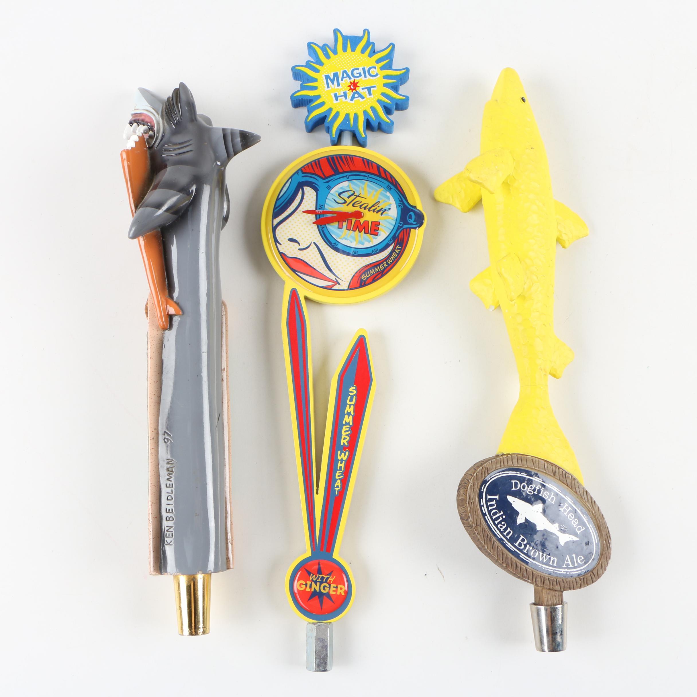 Dogfish Head and Other Contemporary Beer Tap Handles