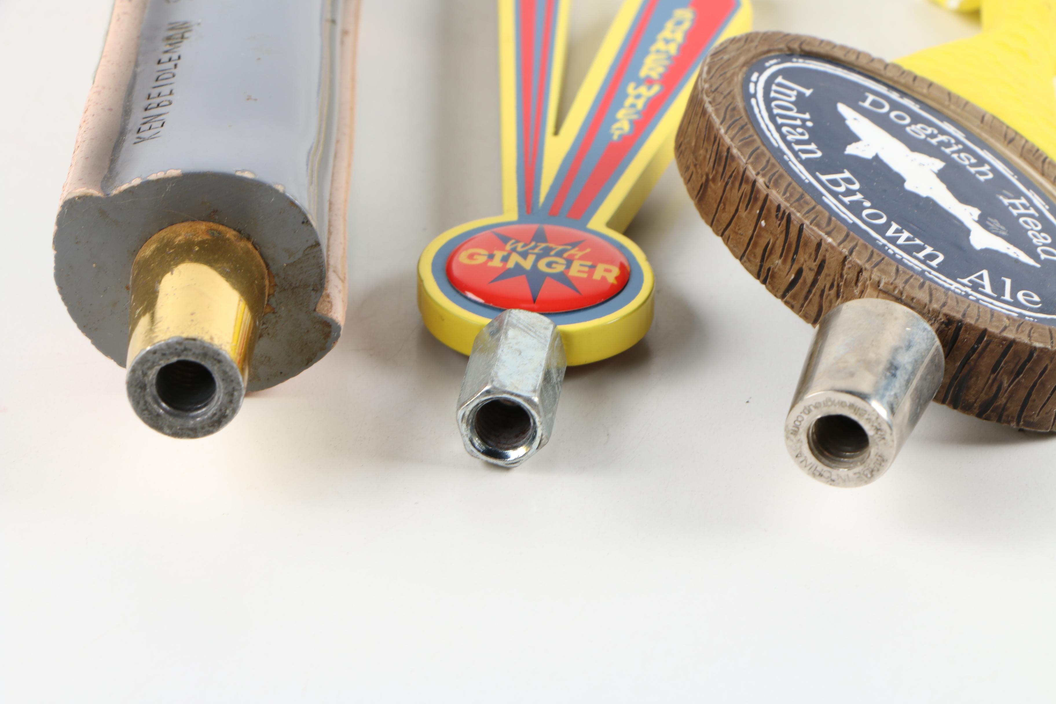 Dogfish Head and Other Contemporary Beer Tap Handles
