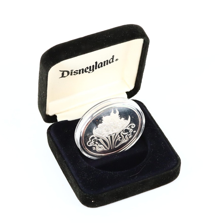 Walt Disney Villains One Ounce .999 Silver Round