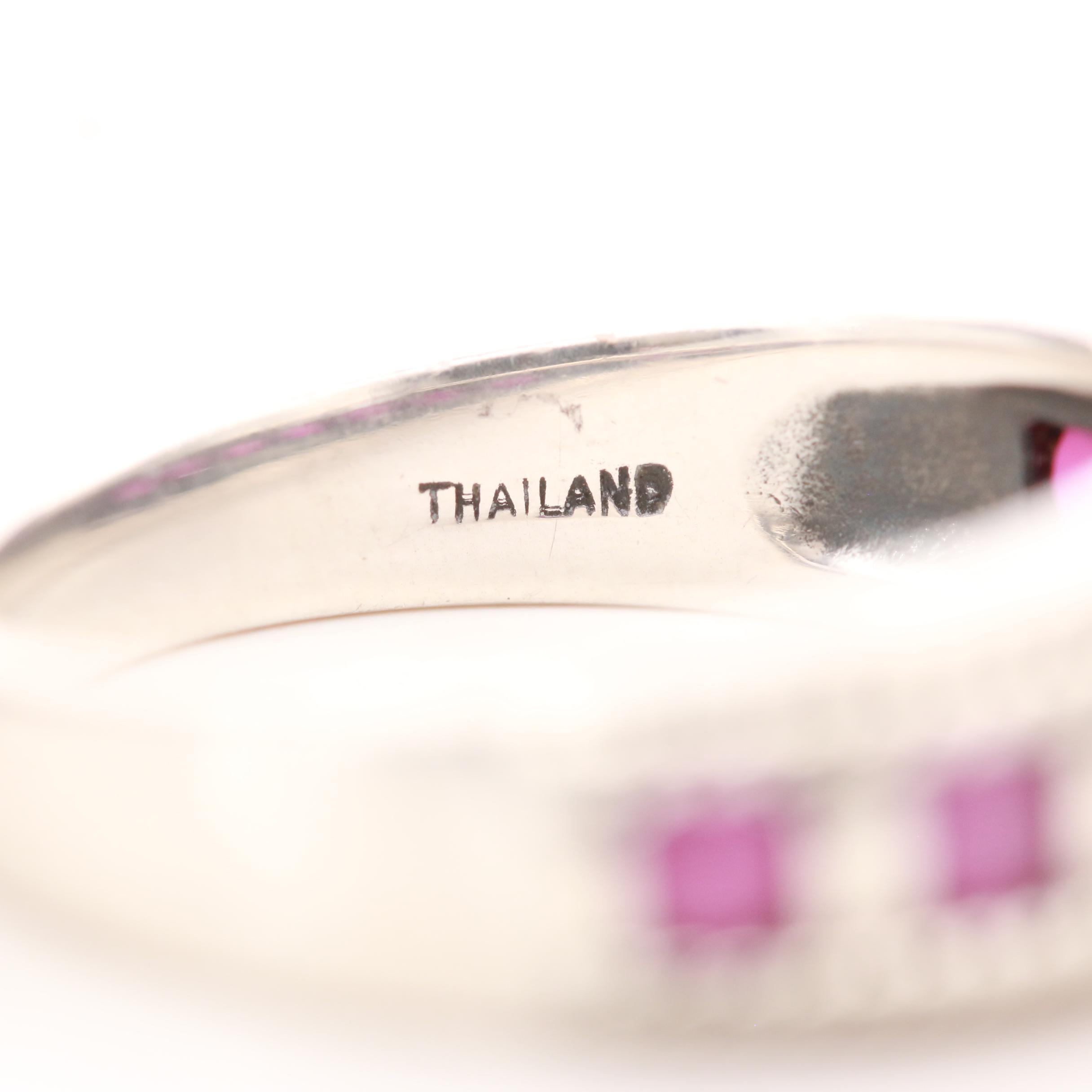 Sterling Silver Rings Featuring James Avery and Rubies