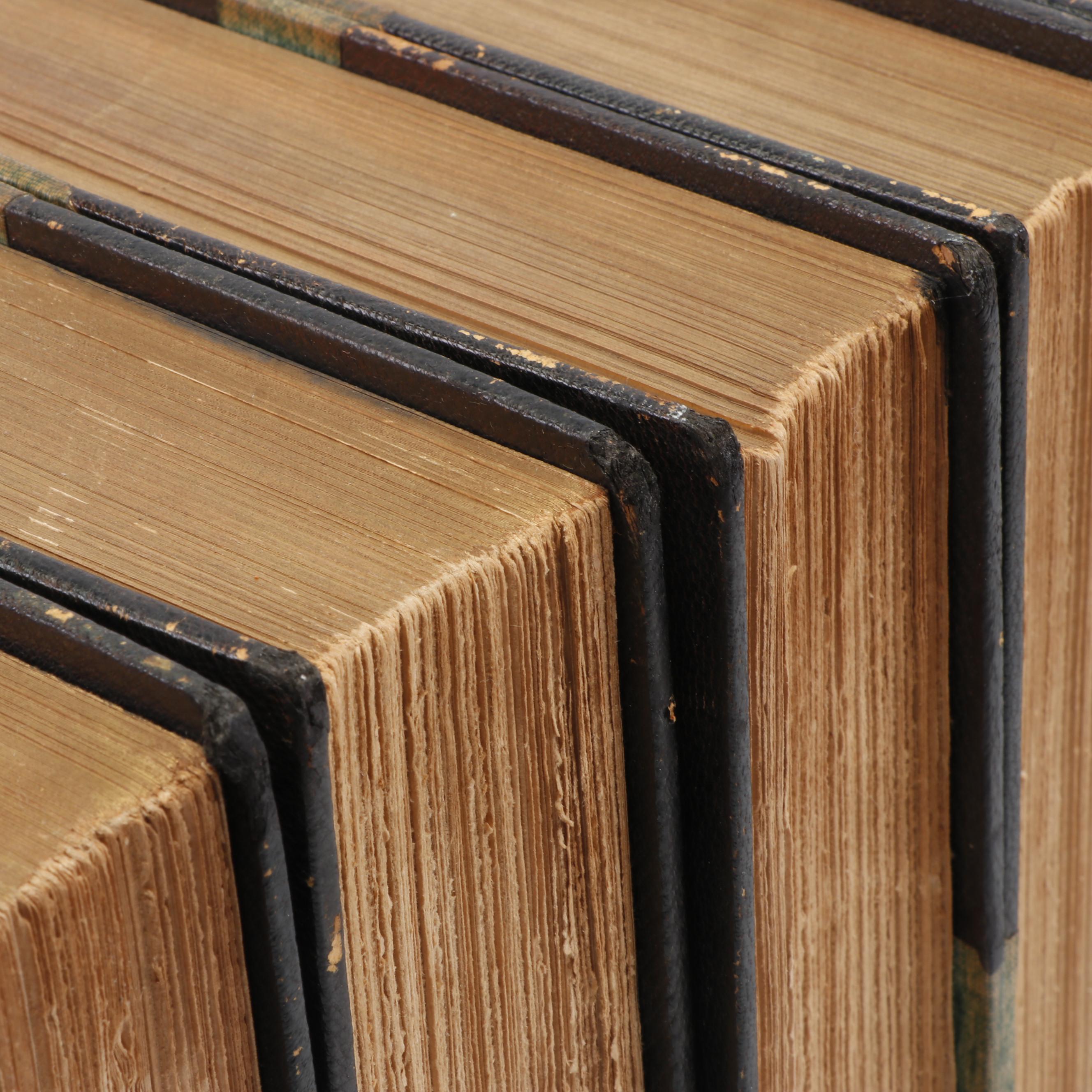 1883 "History of the United States" Six Volume Set by George Bancroft