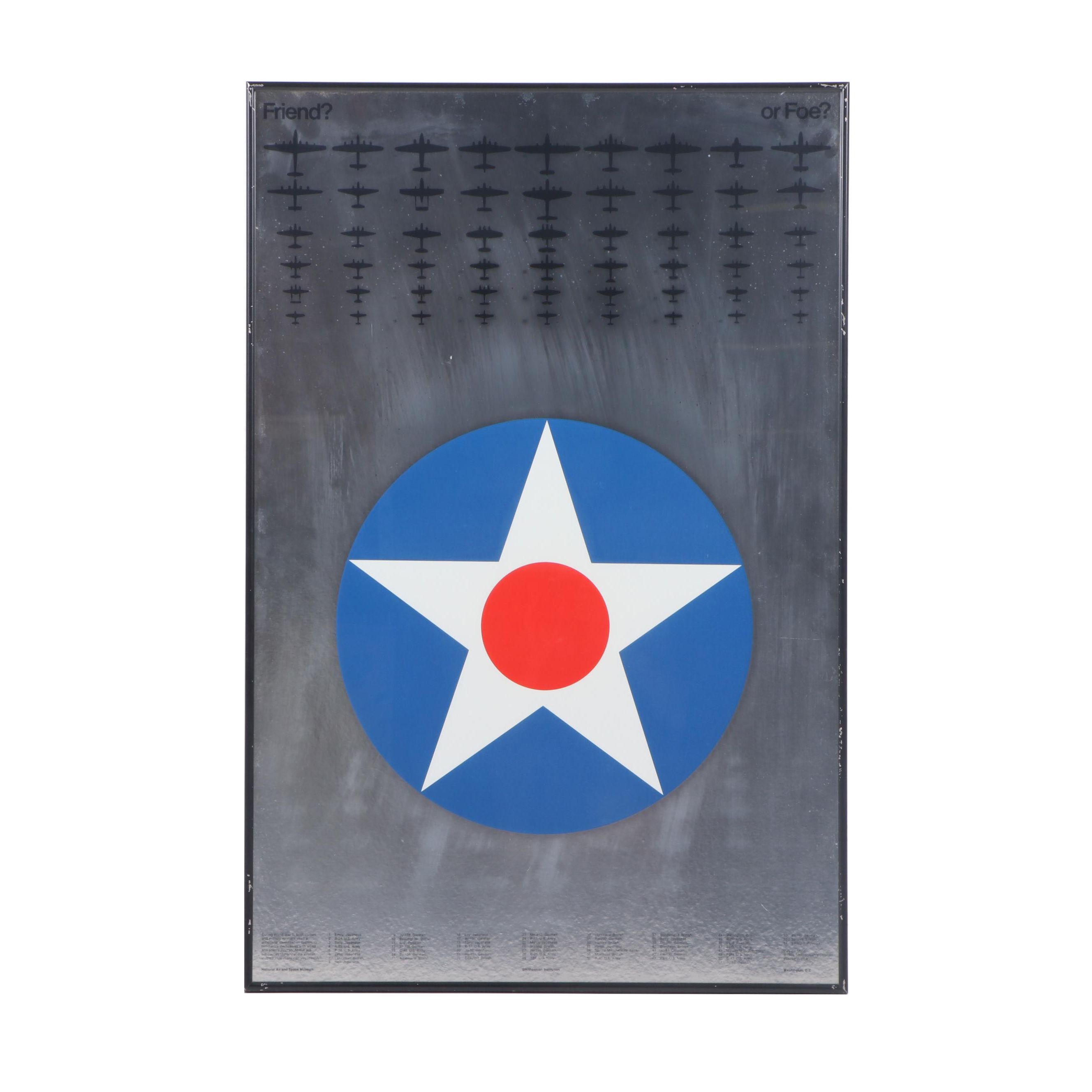 James Miho Screen Print Poster "Friend or Foe"