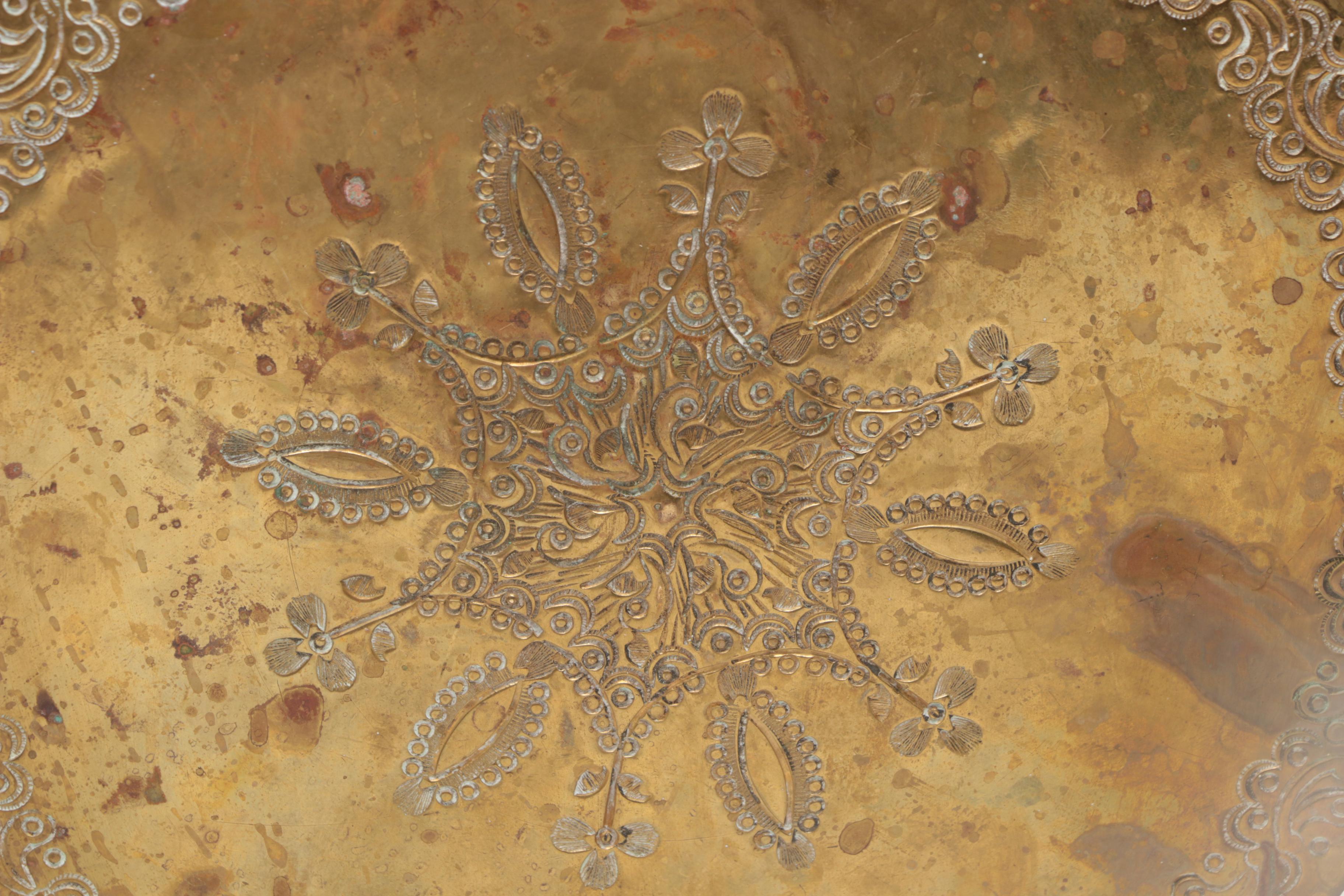 Decorative Indian Howdah Elephant with Middle-Eastern Ceremonial Canteen