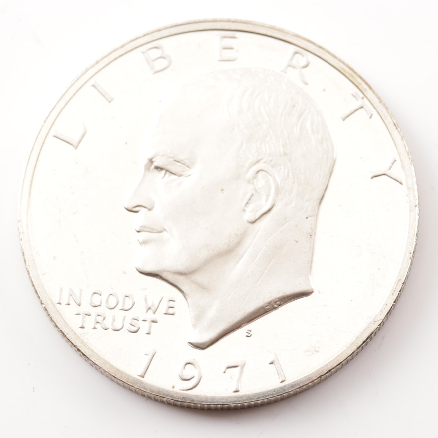 1971-S Eisenhower Silver Dollar