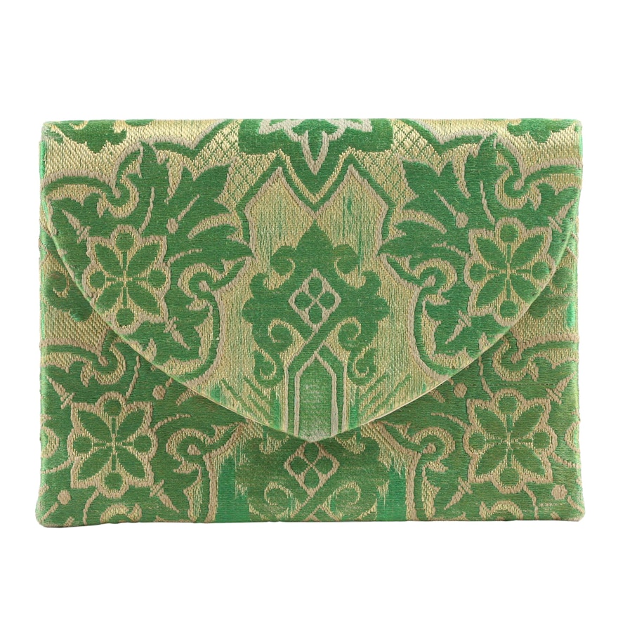 Clutch Crafted From Schaffer Collection of Russian Imperial Brocade, Vintage