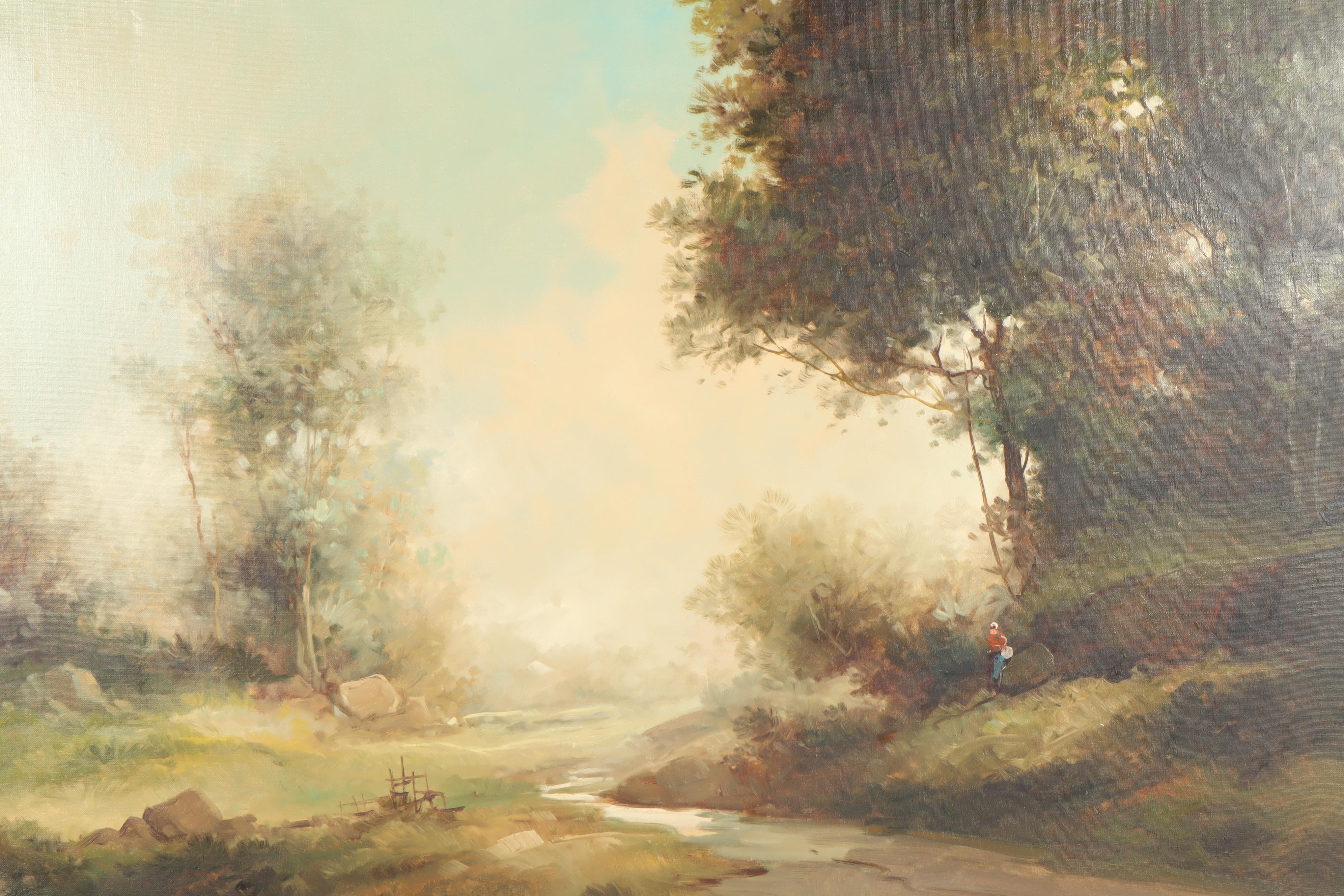 Jacopo Della Selva Landscape Oil Painting