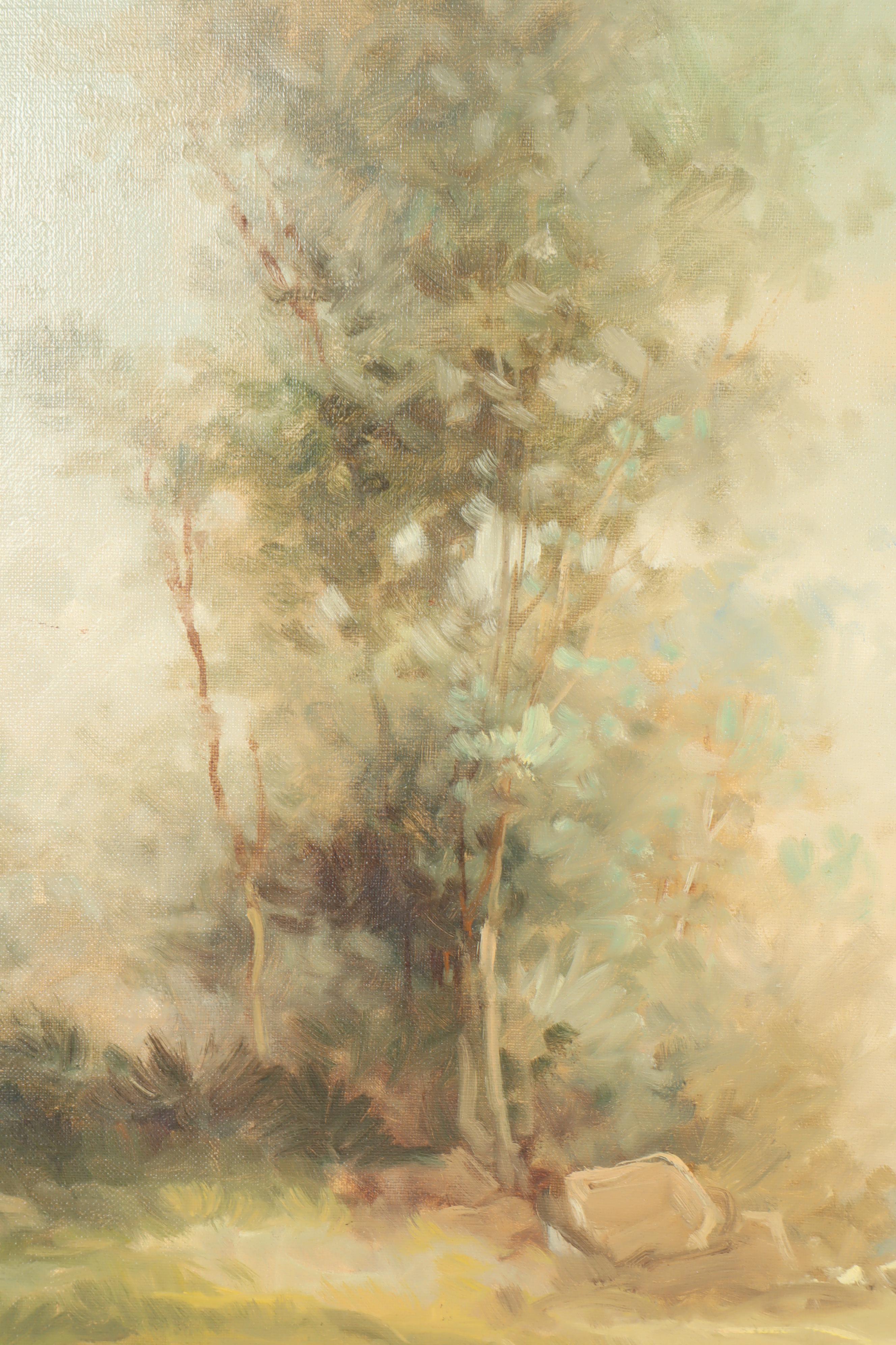 Jacopo Della Selva Landscape Oil Painting