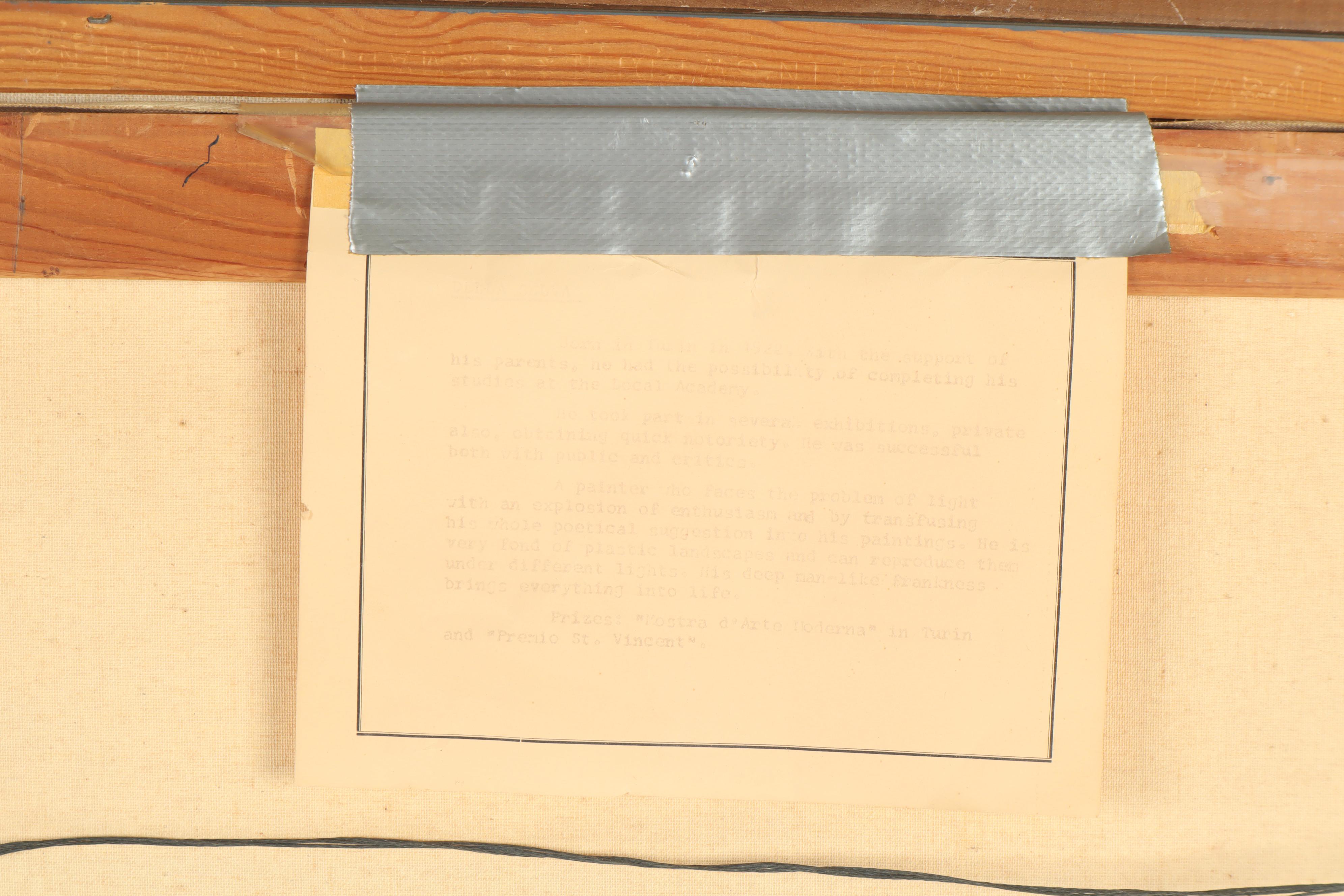 Jacopo Della Selva Landscape Oil Painting