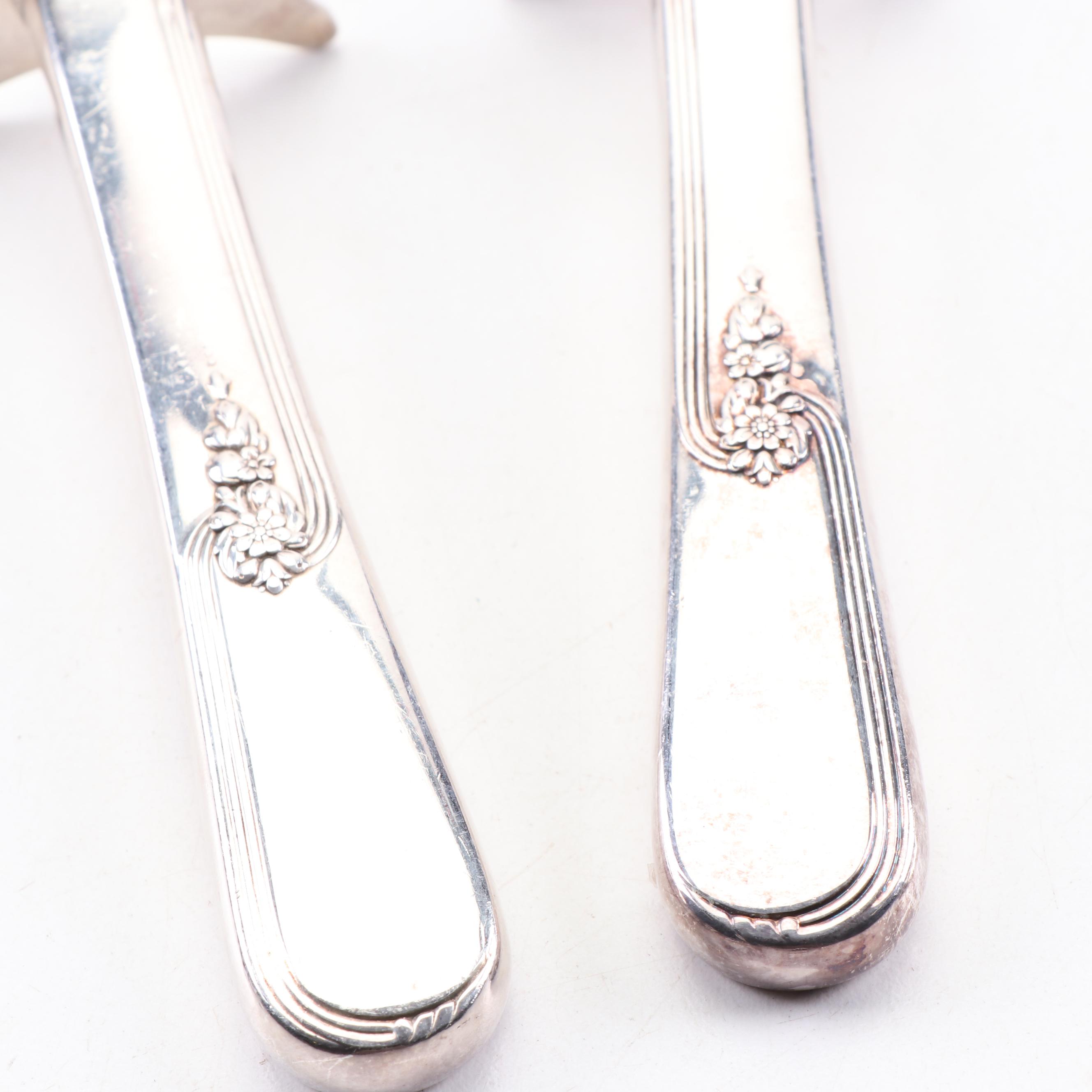 Holmes & Edwards Silver-Plate Flatware in Chest