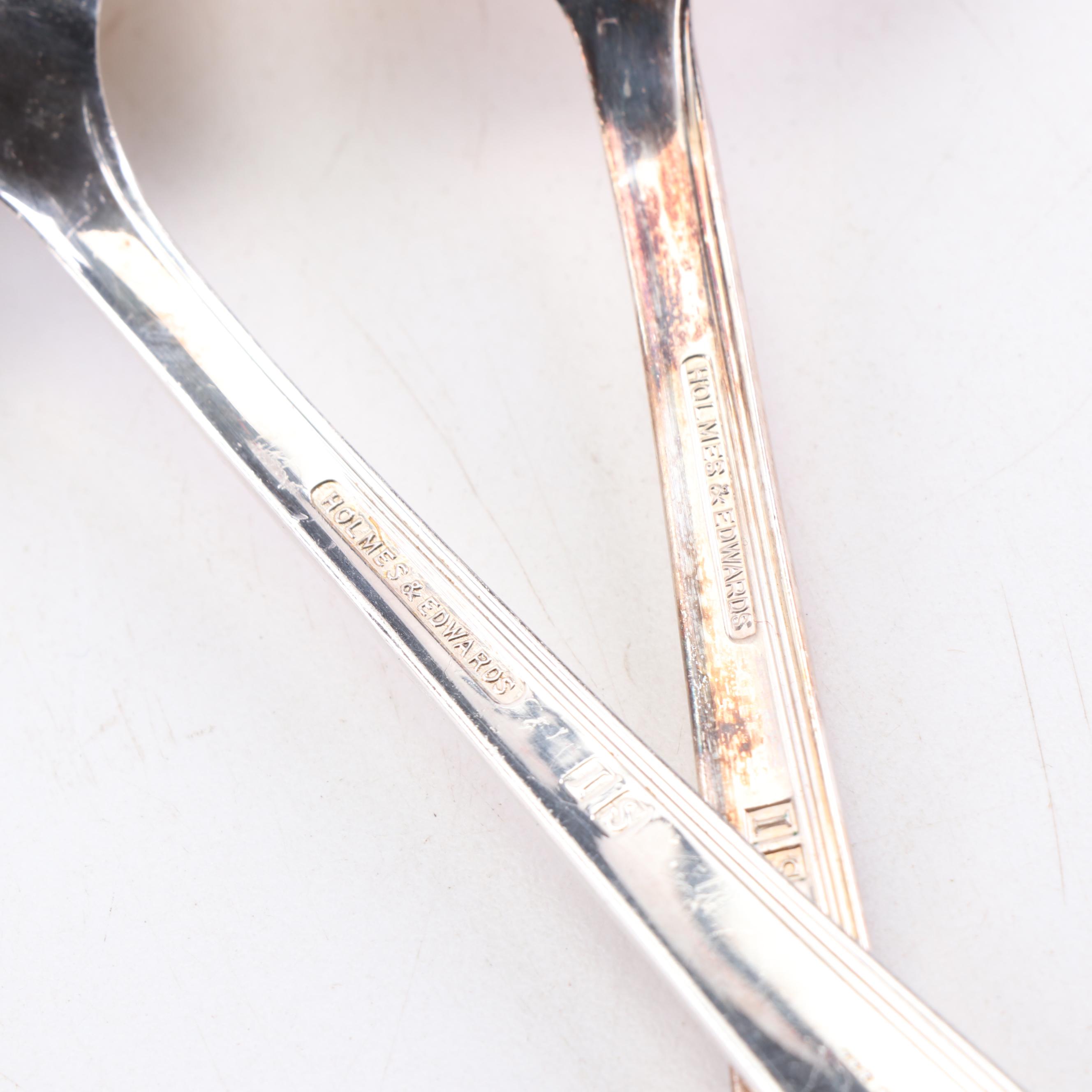 Holmes & Edwards Silver-Plate Flatware in Chest