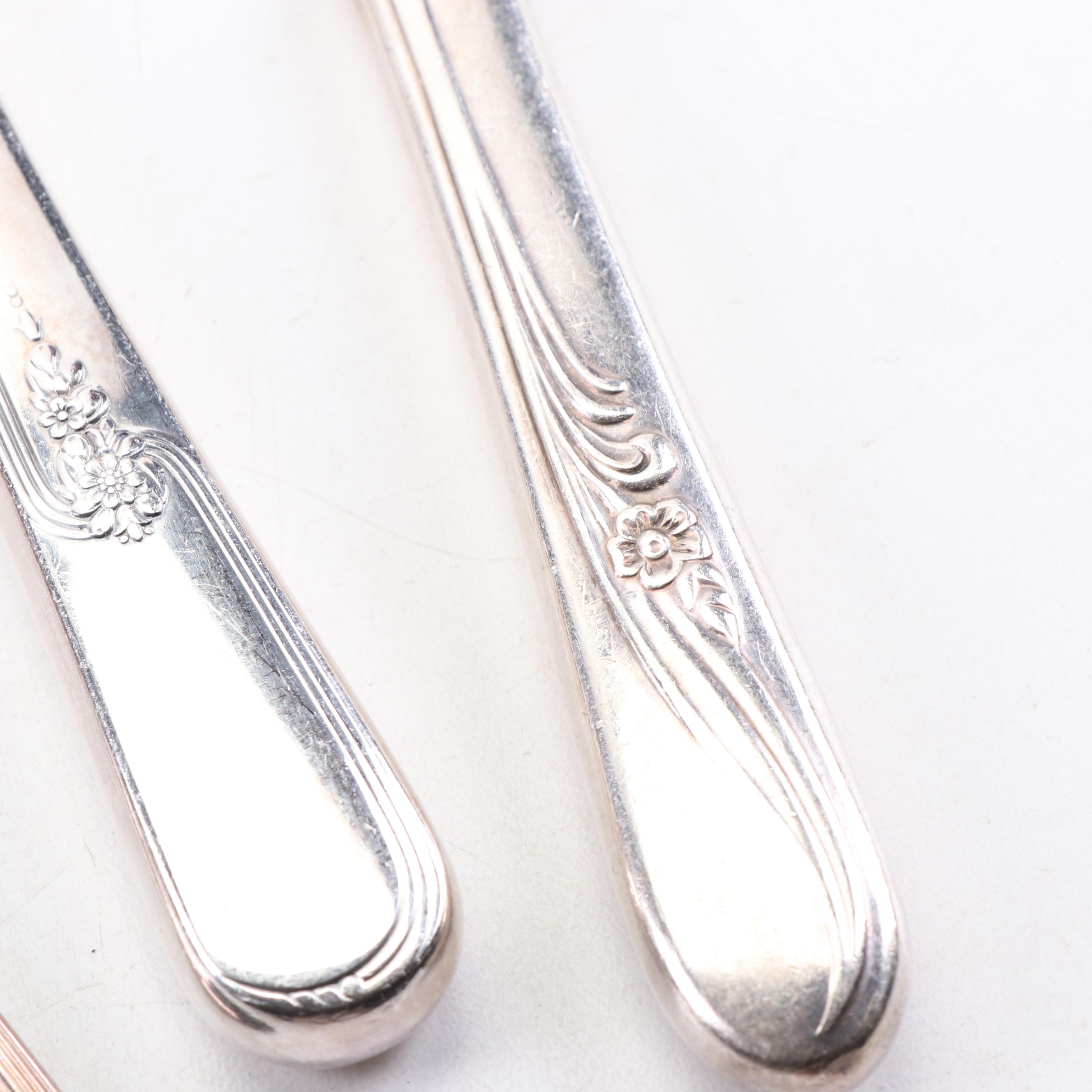 Holmes & Edwards Silver-Plate Flatware in Chest