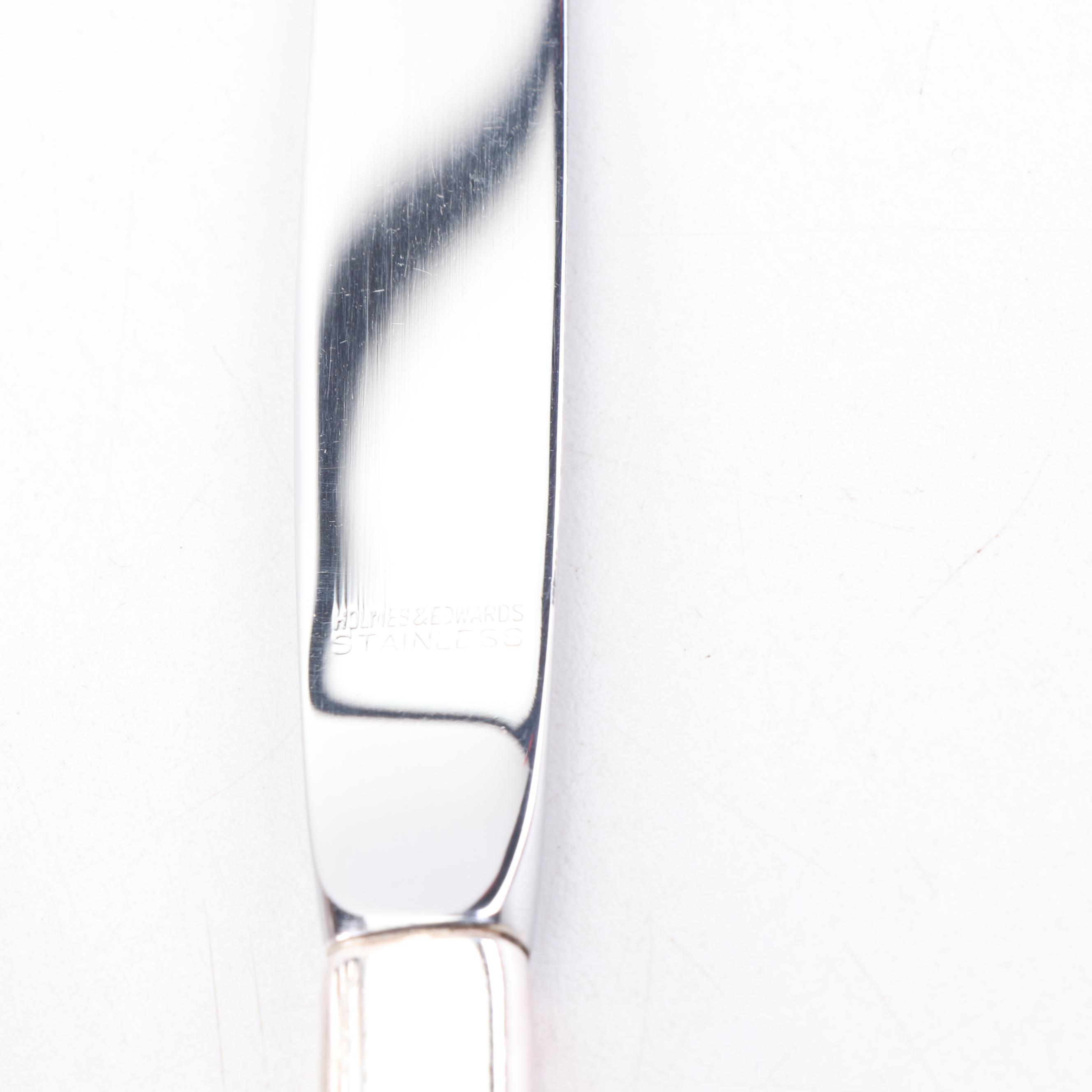 Holmes & Edwards Silver-Plate Flatware in Chest