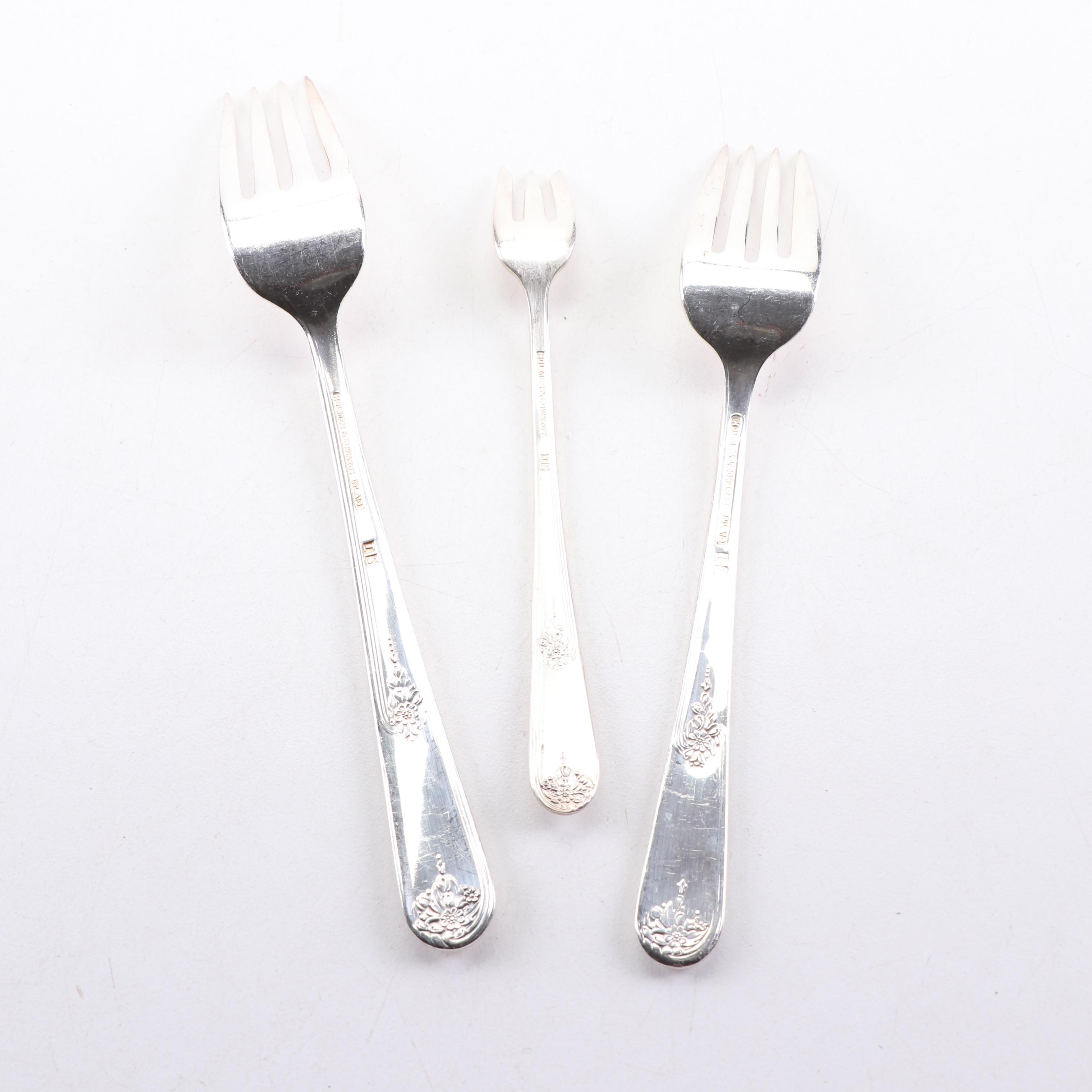Holmes & Edwards Silver-Plate Flatware in Chest