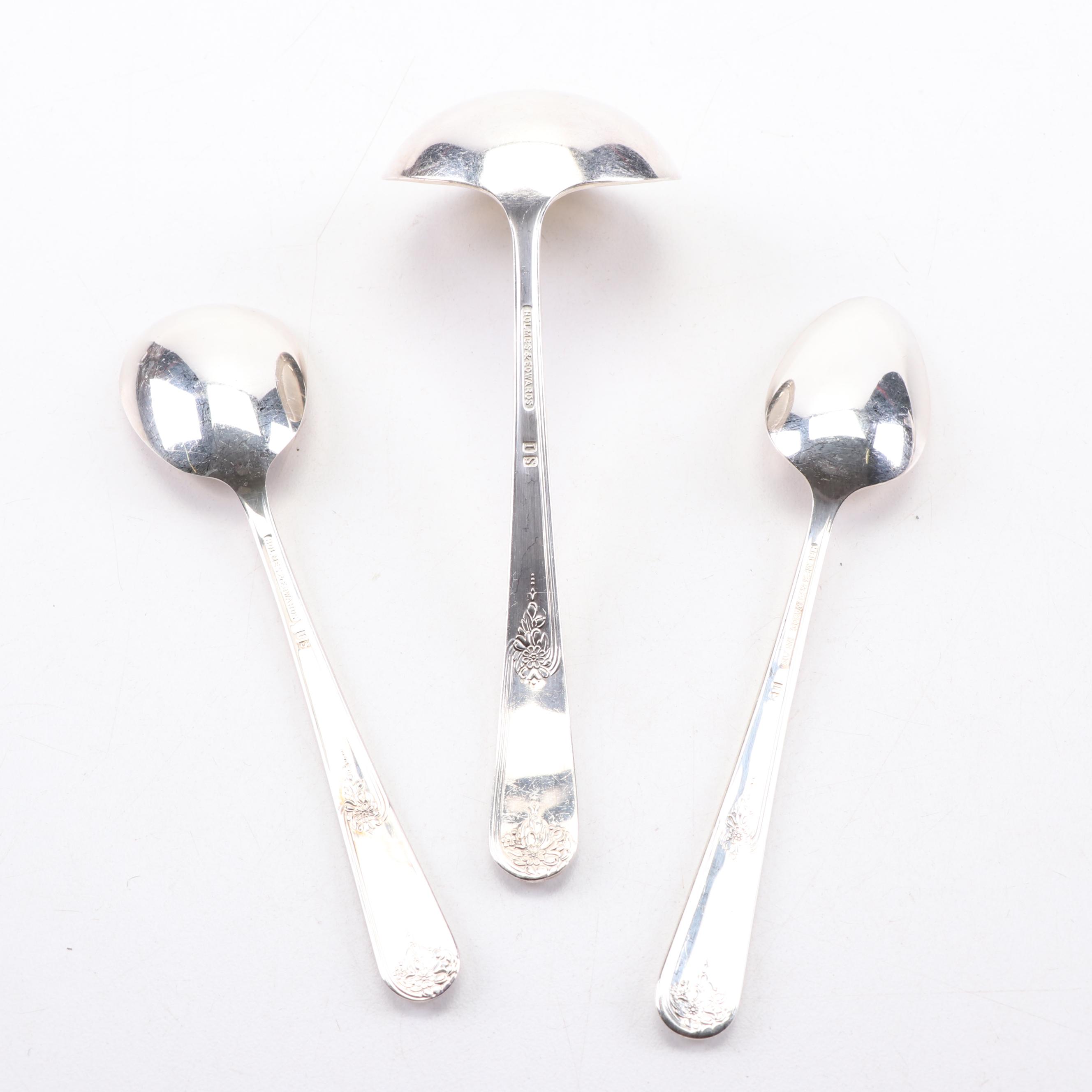 Holmes & Edwards Silver-Plate Flatware in Chest