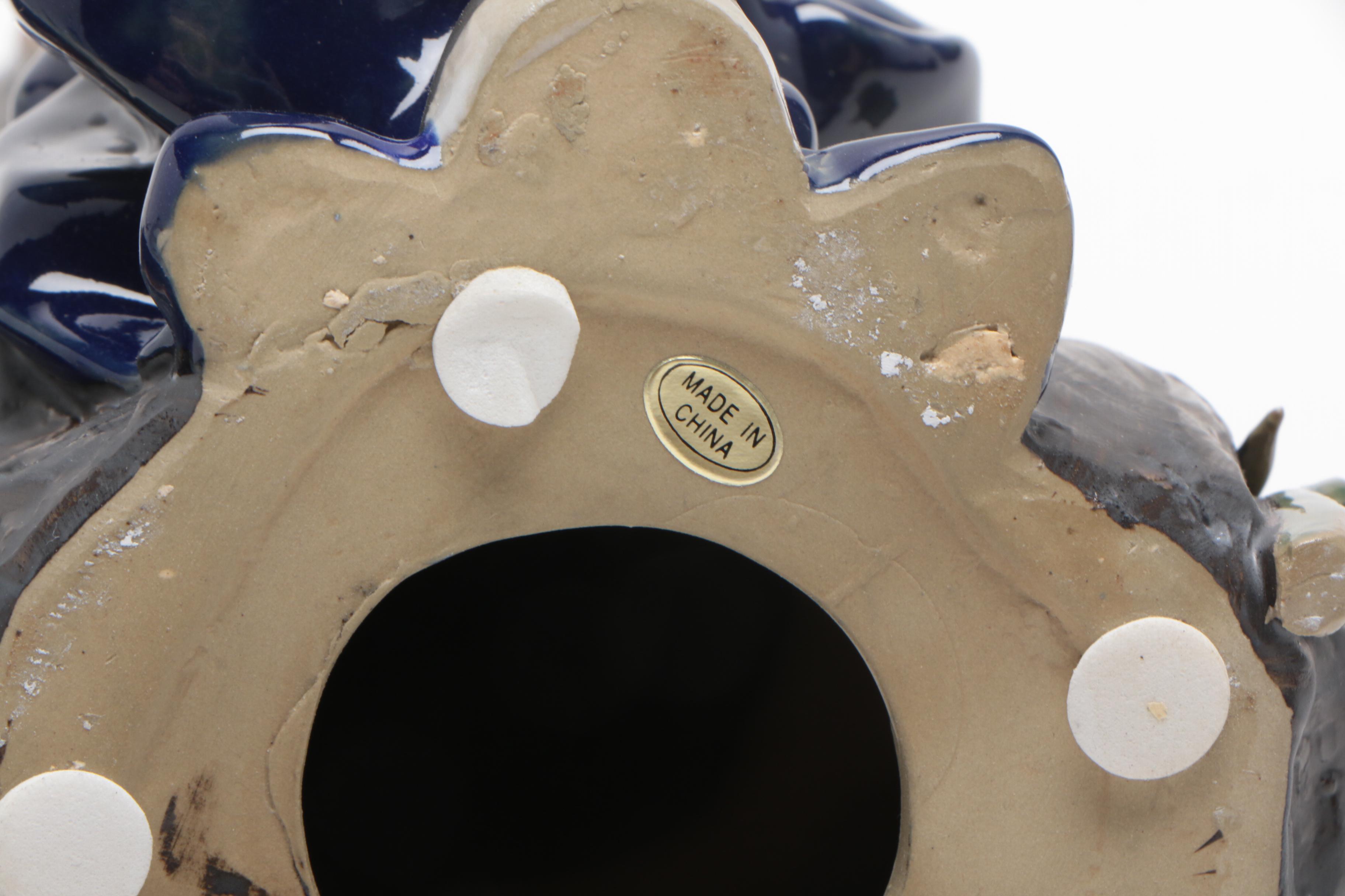 Chinese Shiwan Style Ceramic Figurines