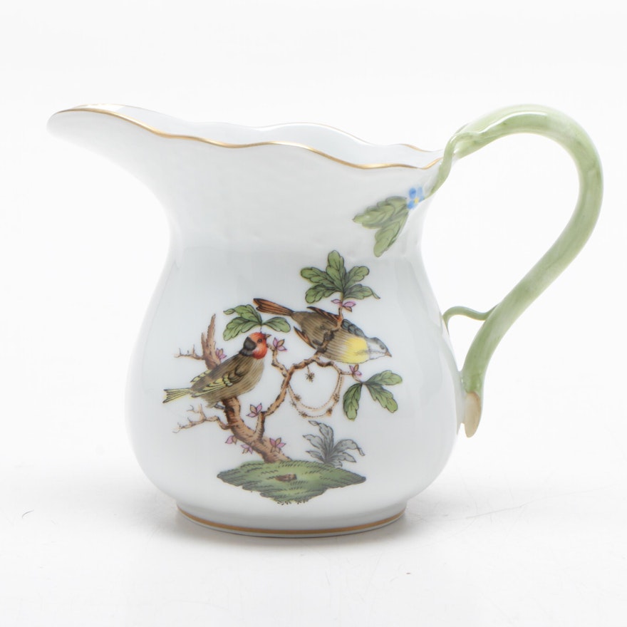 Herend "Rothschild Bird" Porcelain Creamer