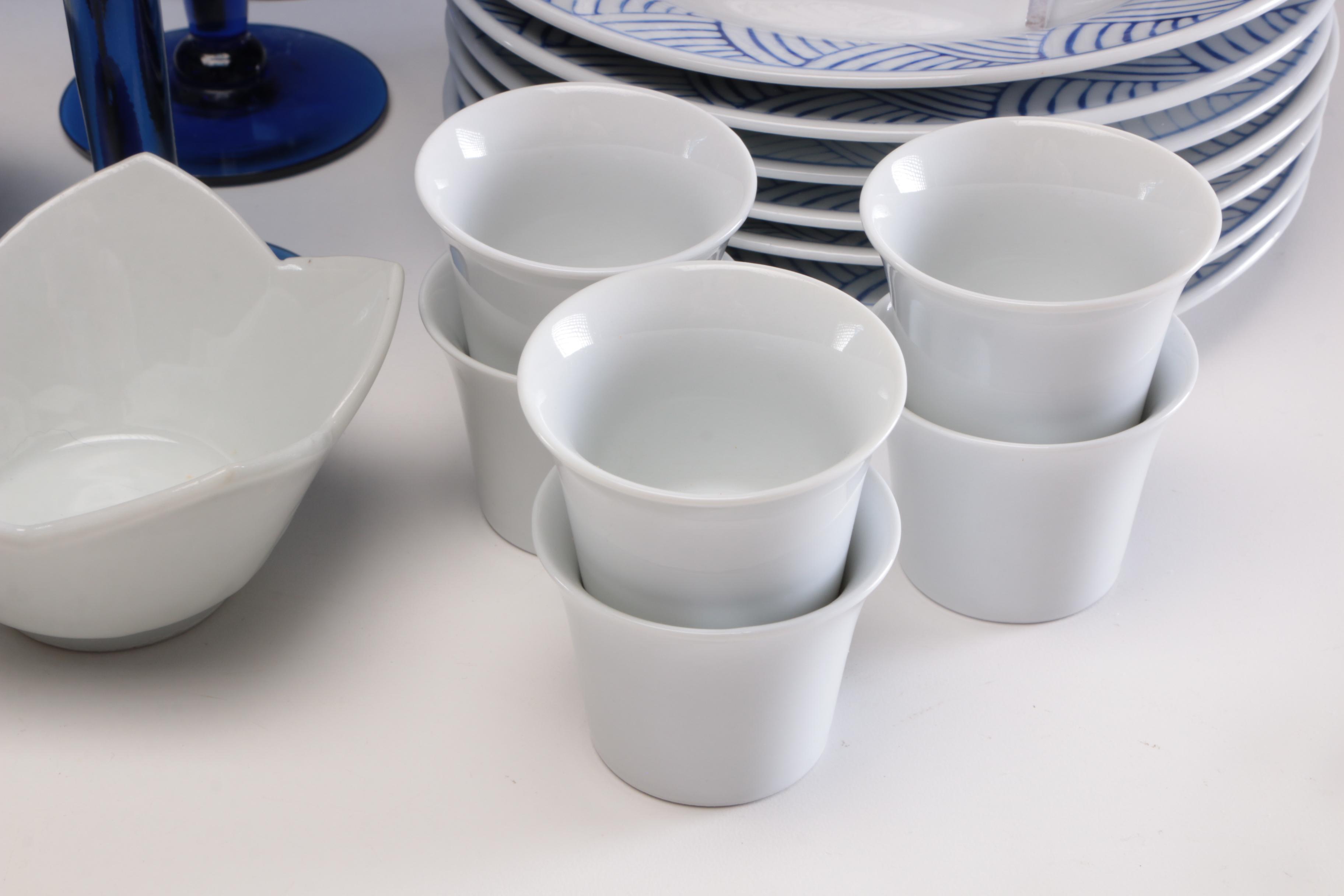 Pier 1 Imports Plates and Other Ceramic and Glass Dinner and Serveware