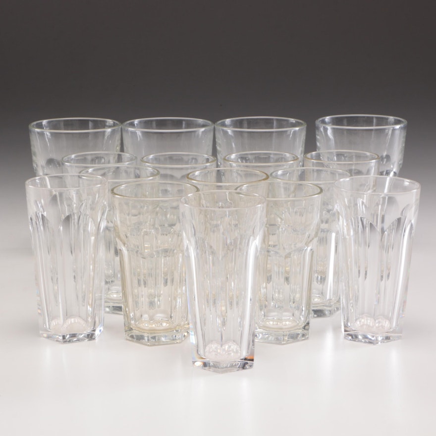 Libbey "Gibraltar" Glass Tumblers and Other Glass Tumblers